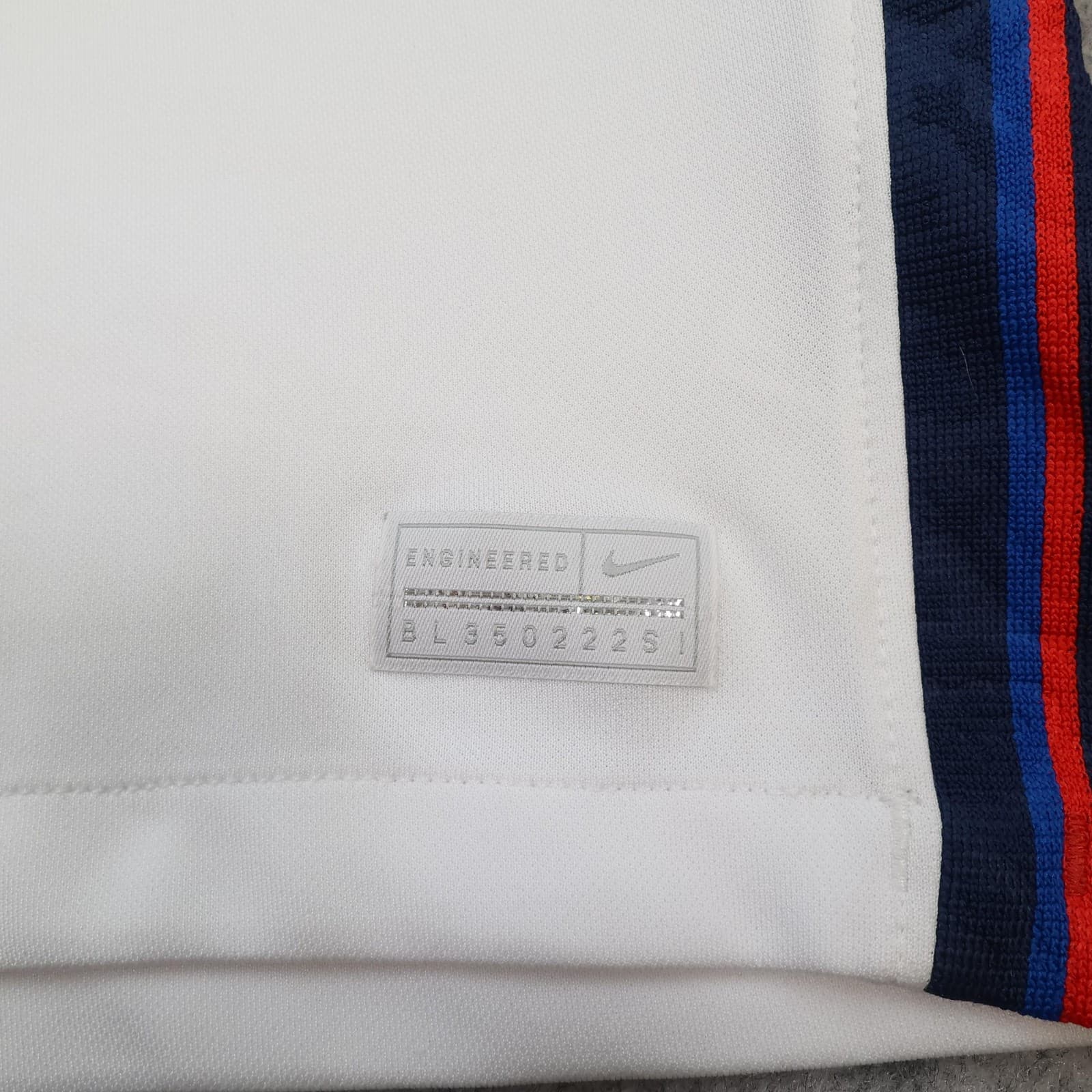 England Home Shirt Mens Large White Euro 2020 2021 Final Nike Bellingham 26 photo 11
