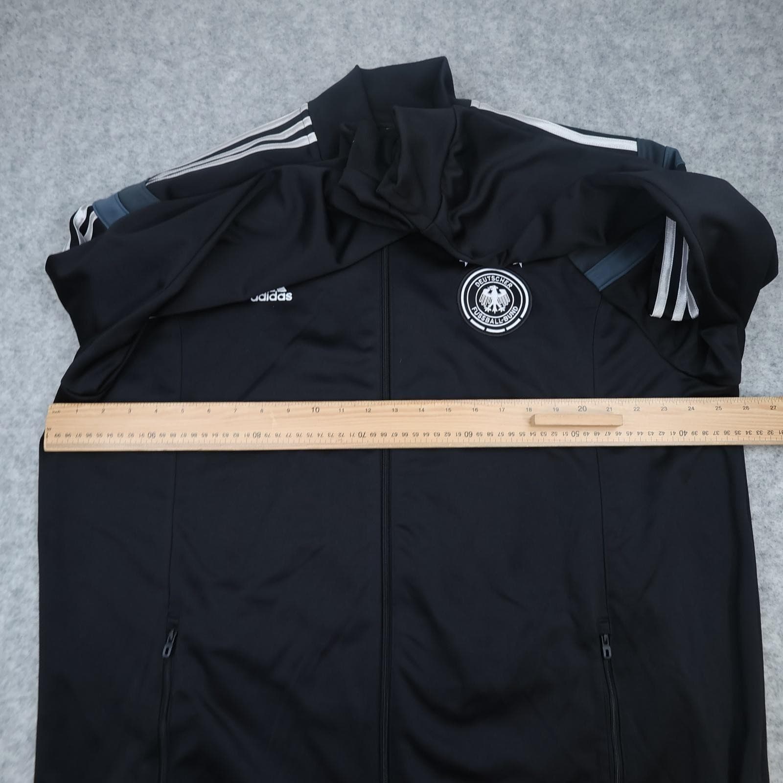 Germany Jacket Mens 2XL Black 2013 2014 Football Adidas Climalite Track Top photo 7