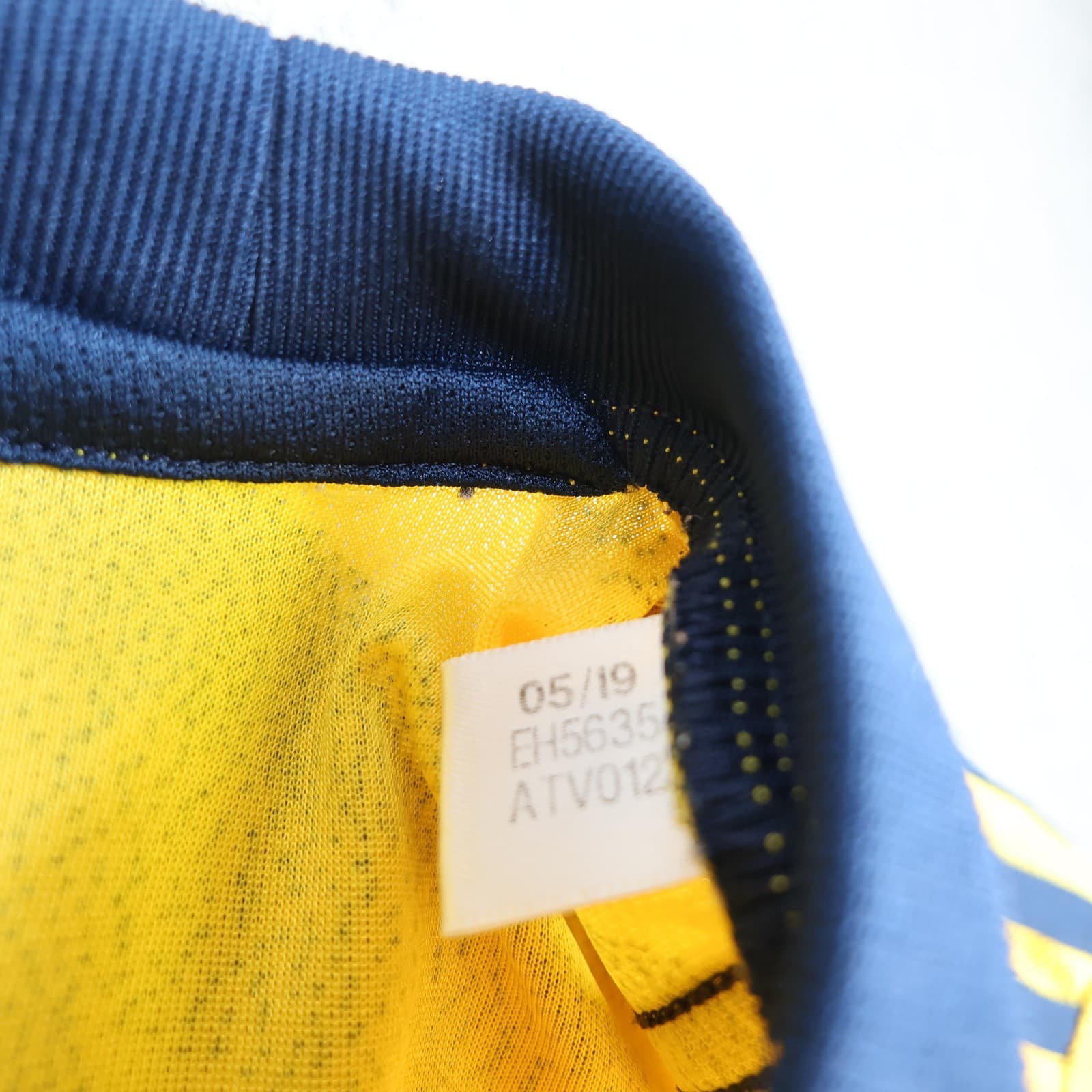 Arsenal Away Shirt Mens Medium Away Yellow 2019 2020 Football Adidas Emirates photo 8