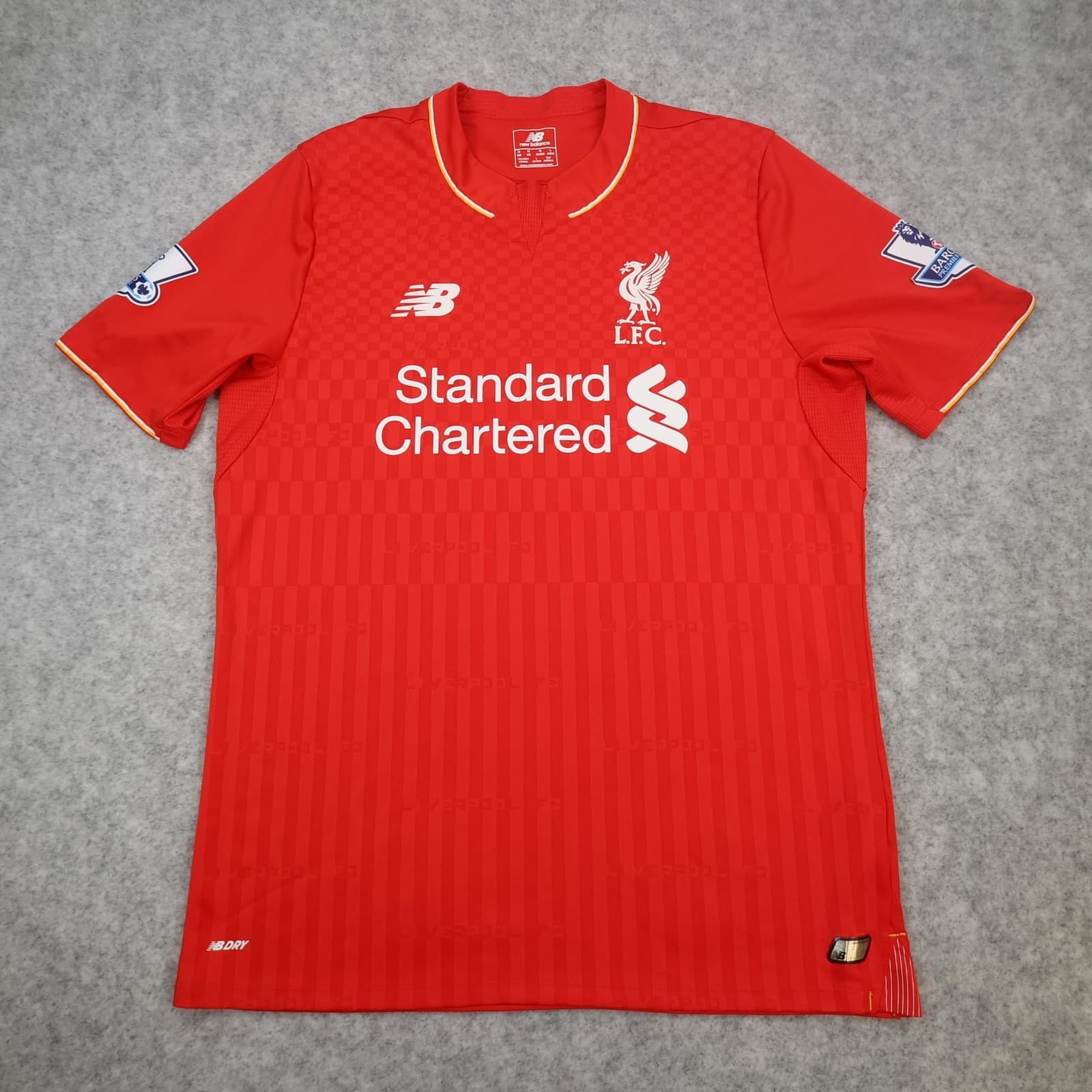 Liverpool Shirt Mens Medium Home Kit 2015 2016 Red New Balance Joe Allen Soccer photo 2