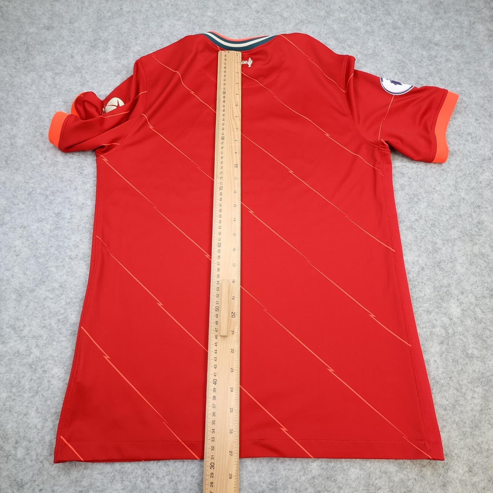 Liverpool Shirt Mens Medium Red Home 2021 2022 Football Nike Soccer Jersey photo 12