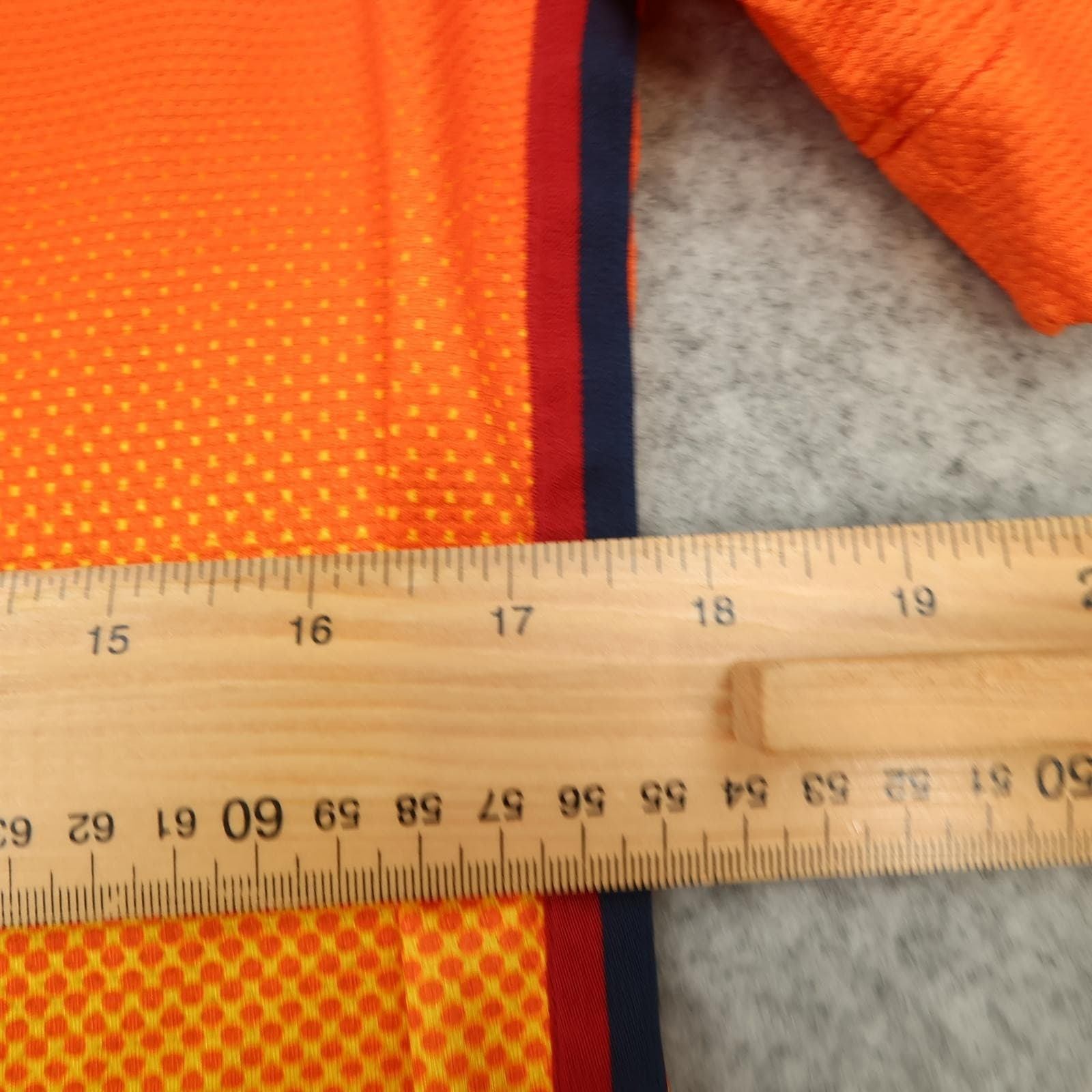 Barcelona Shirt Mens Small Orange Away 2012 2013 Football Nike Qatar Foundation photo 13