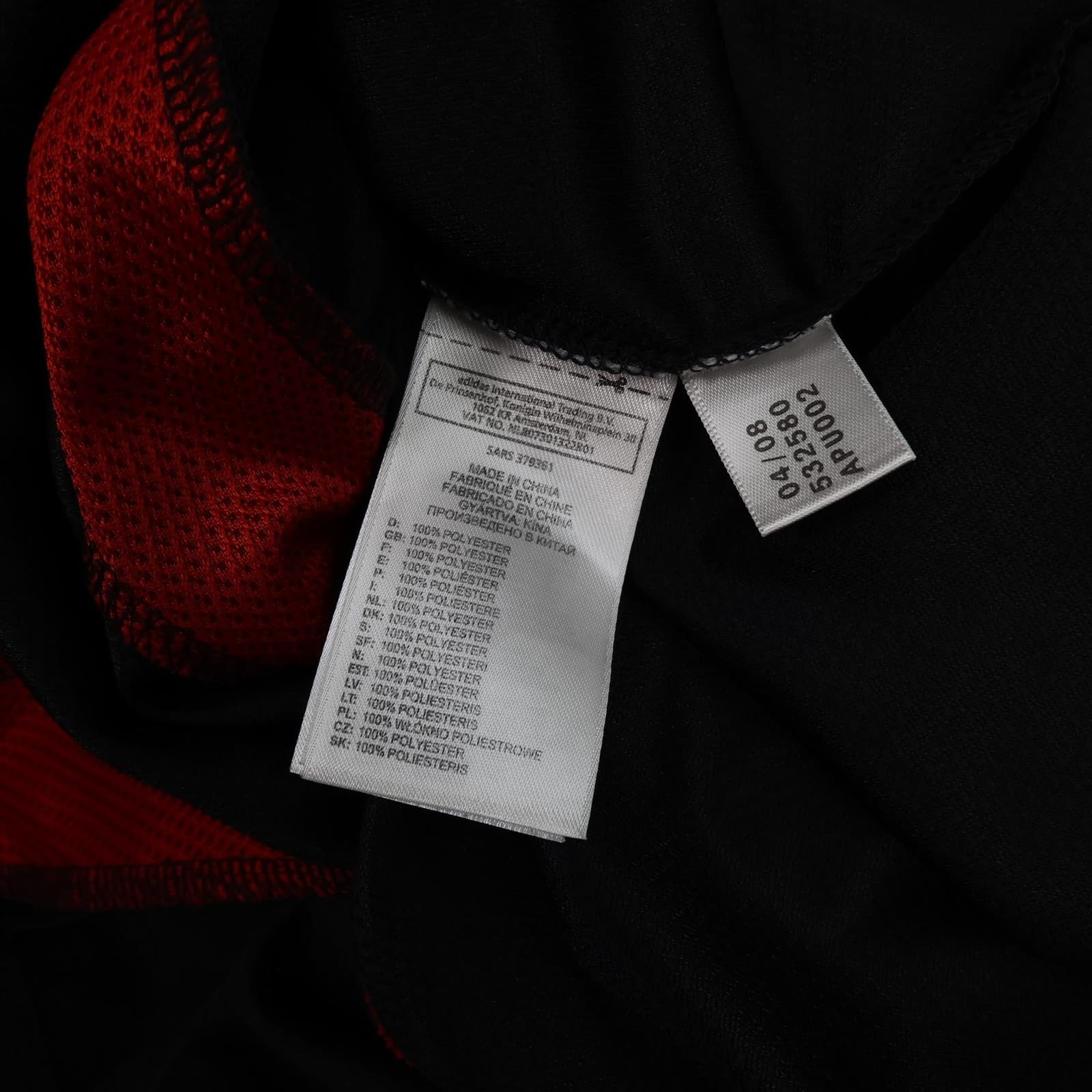 Liverpool Training Shirt Mens Large Black 2008 Football Adidas Carlsberg Jersey photo 14
