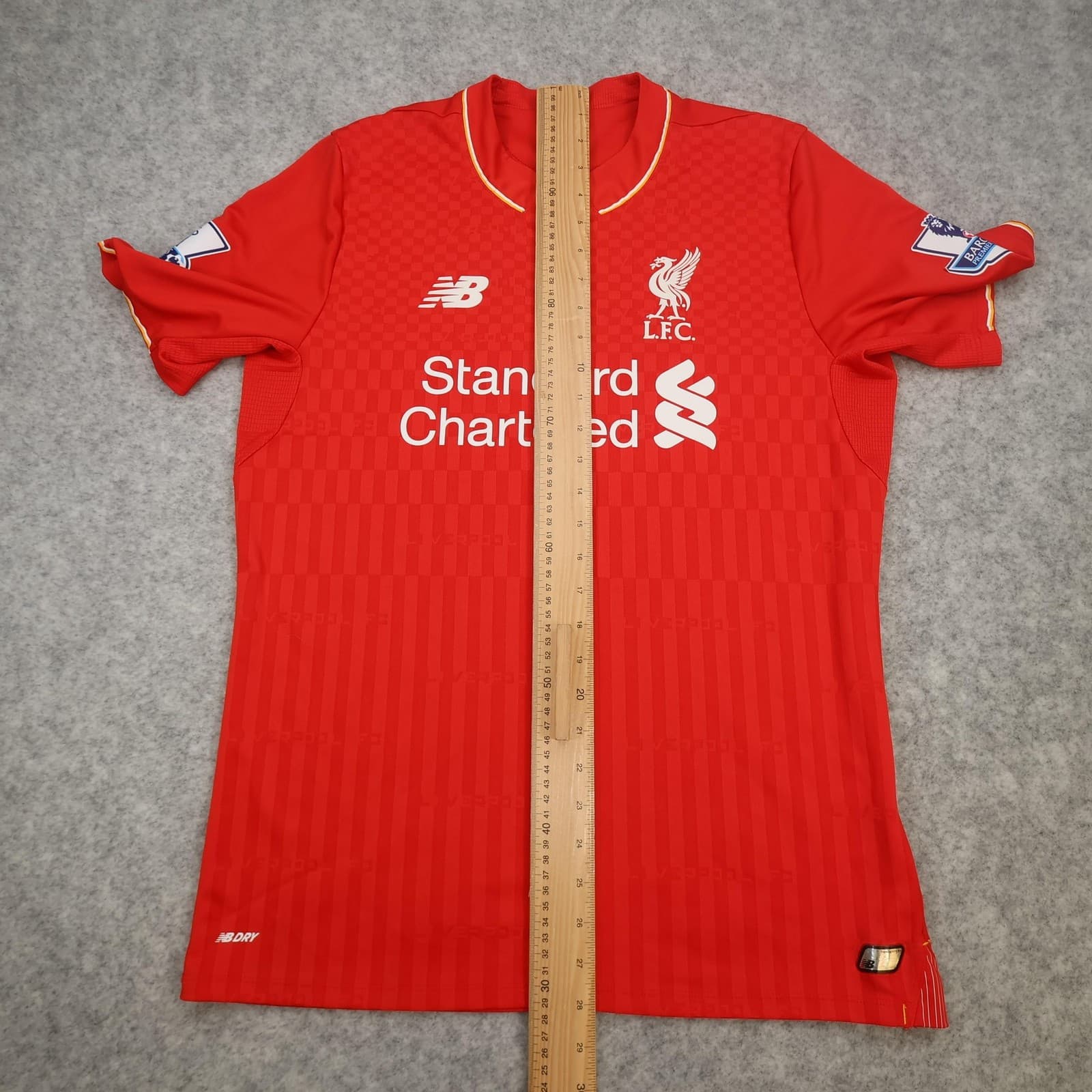 Liverpool Shirt Mens Medium Home Kit 2015 2016 Red New Balance Joe Allen Soccer photo 19