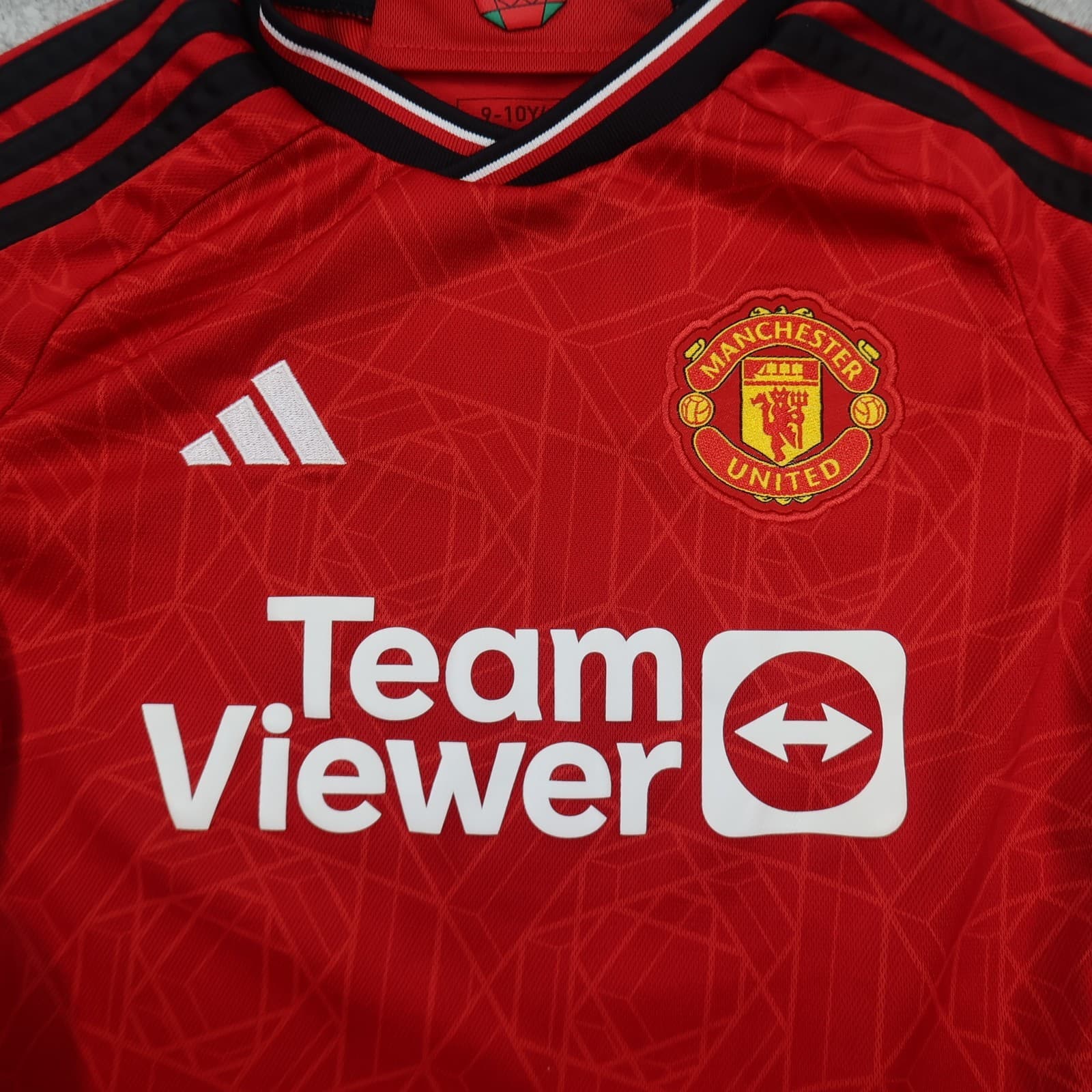 Manchester United Shirt 9-10 Years Red Home 2023 2024 Adidas Jersey Mount 7 Kids photo 5