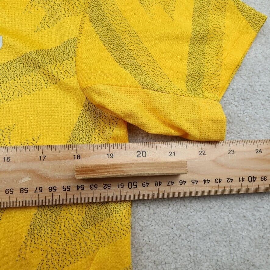 Arsenal Shirt Medium Yellow Away Kit 2019 2020 Adidas Soccer Jersey Saka 77 photo 8