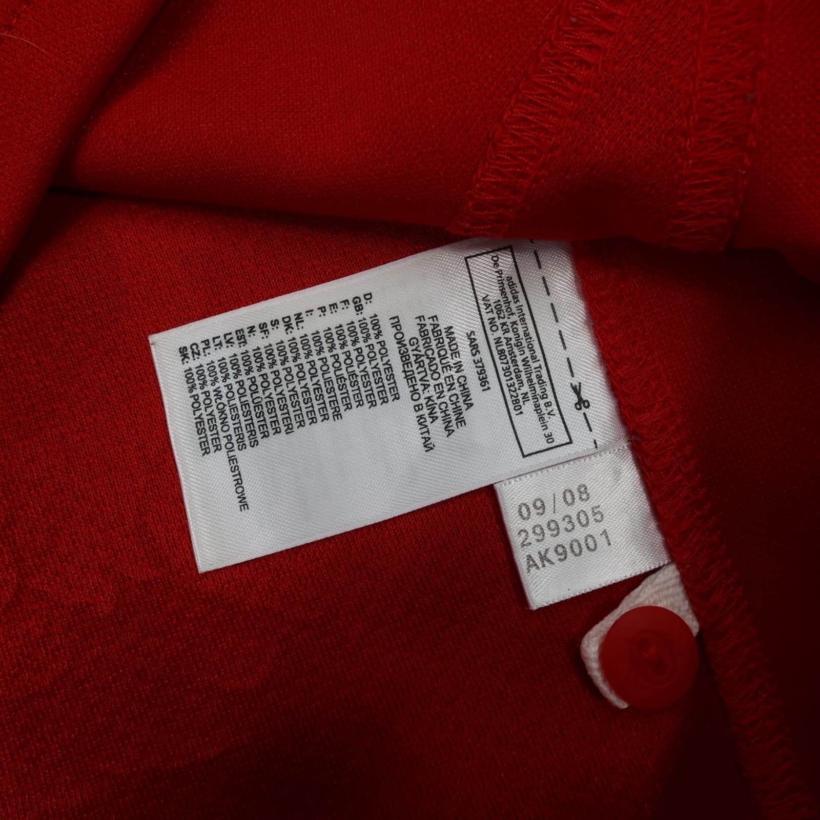 Lions Rugby Shirt Home Red Small Adidas Jersey 2009 South Africa Tour British photo 10