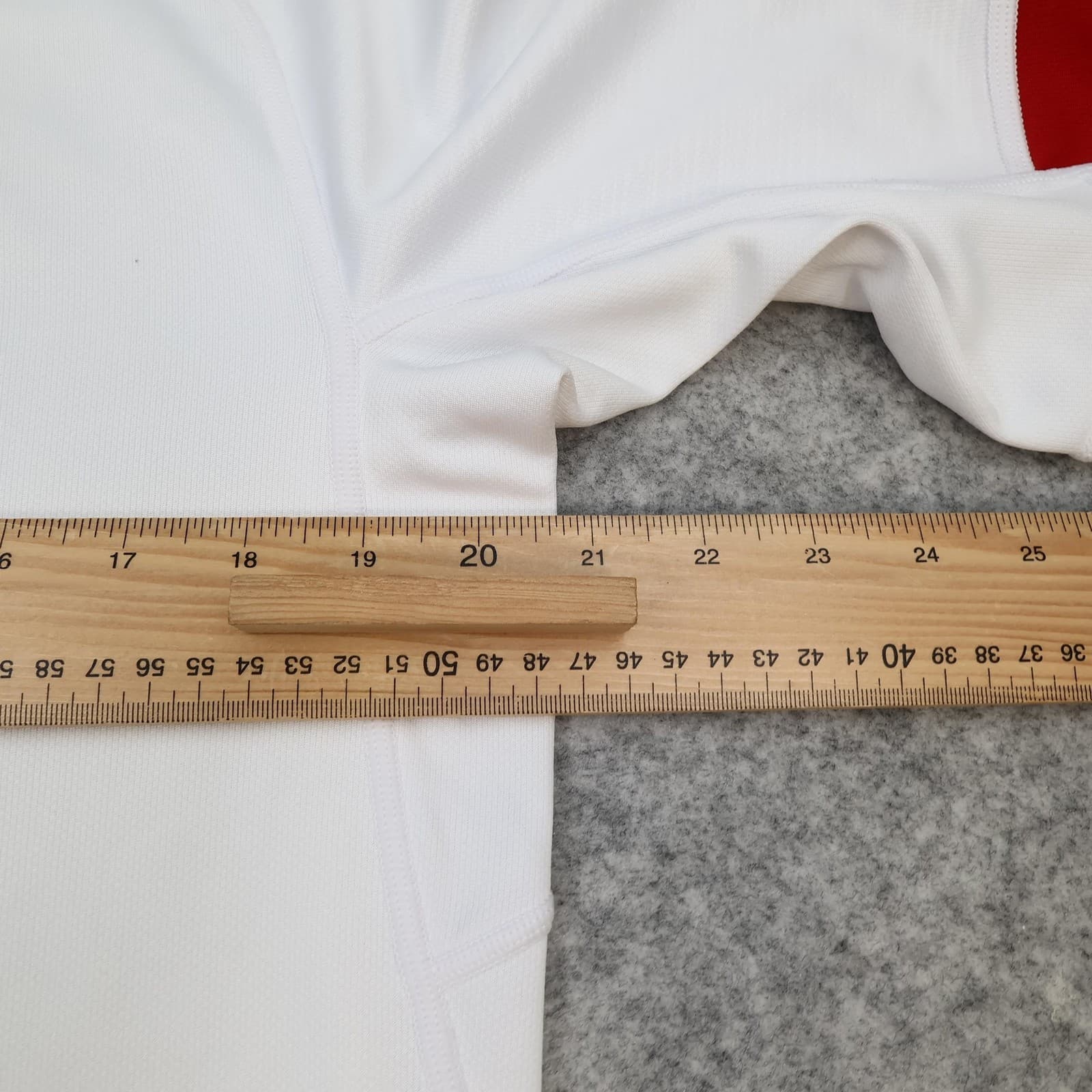 England Rugby Shirt Mens Medium White Rugby Union 2015 2016 O2 Vapodri Jersey photo 8