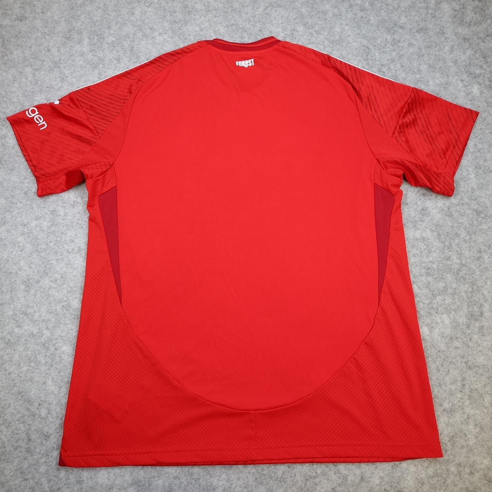 Nottingham Forest Shirt Mens XL Red Home 2024 2025 EPL Football Adidas Kaiyun photo 13