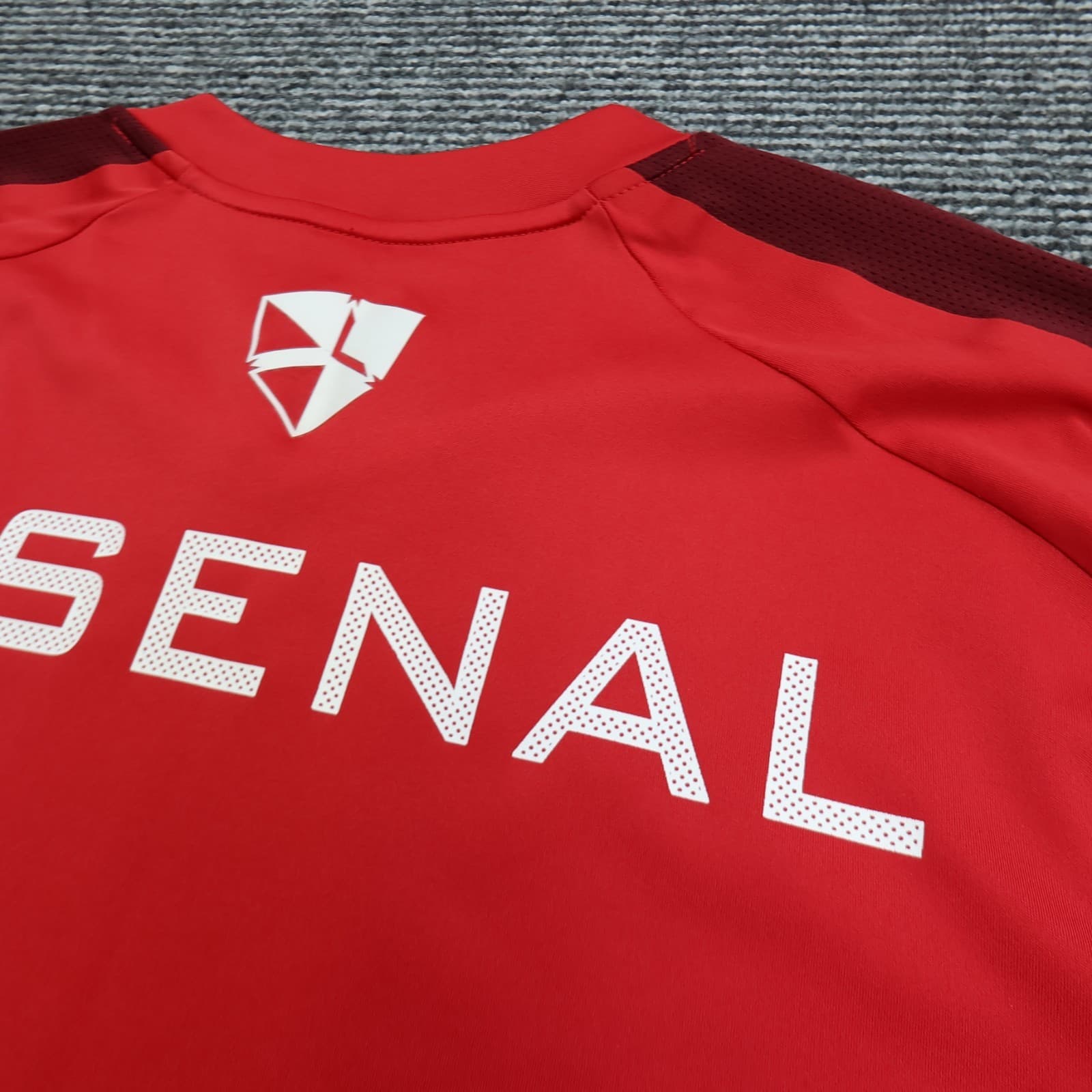Arsenal Shirt Extra Large Red Training Kit 2011 2012 Nike Soccer Jersey Pokadot photo 10