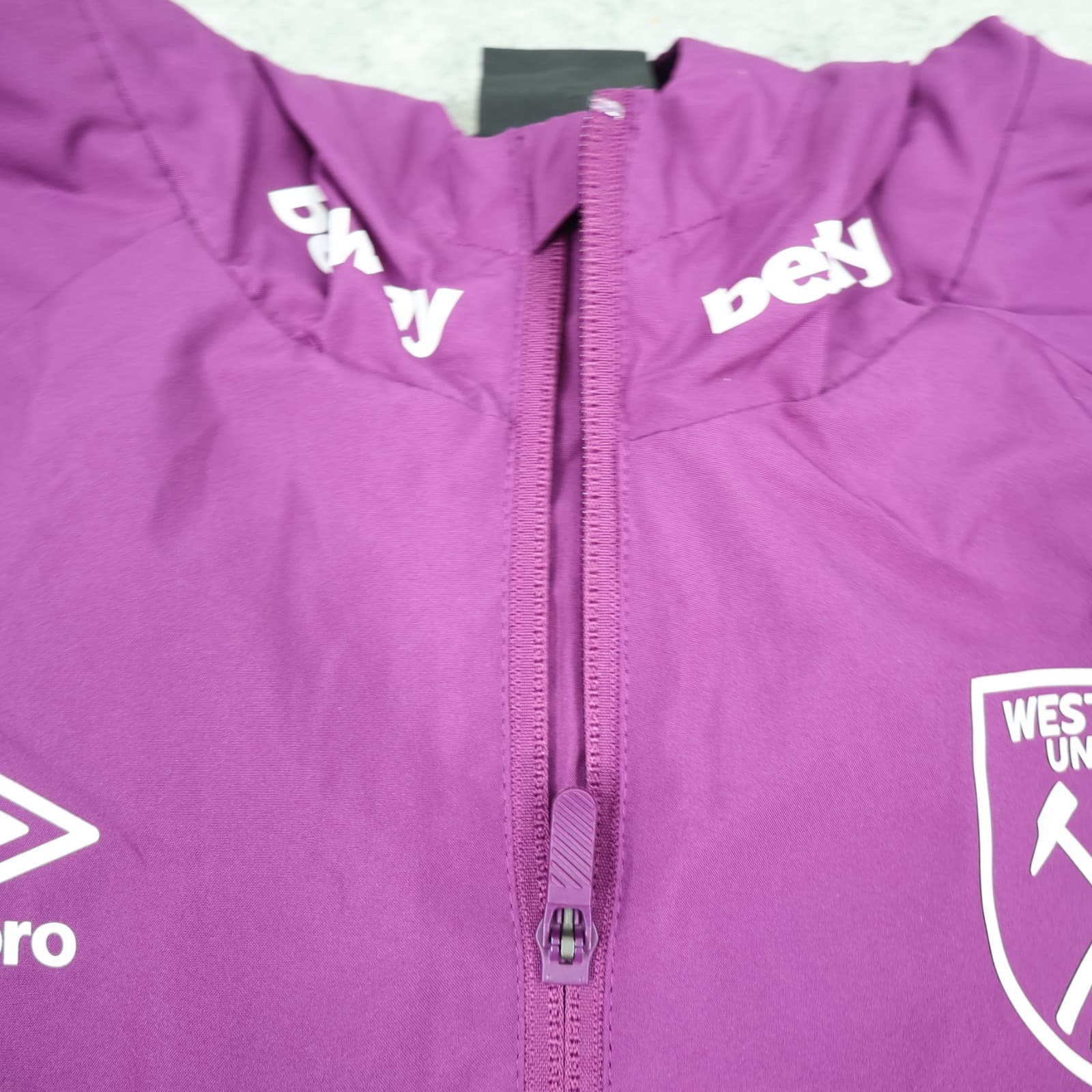 West Ham United Jacket Extra Large Purple Jacket Umbro 2018 2019 photo 5