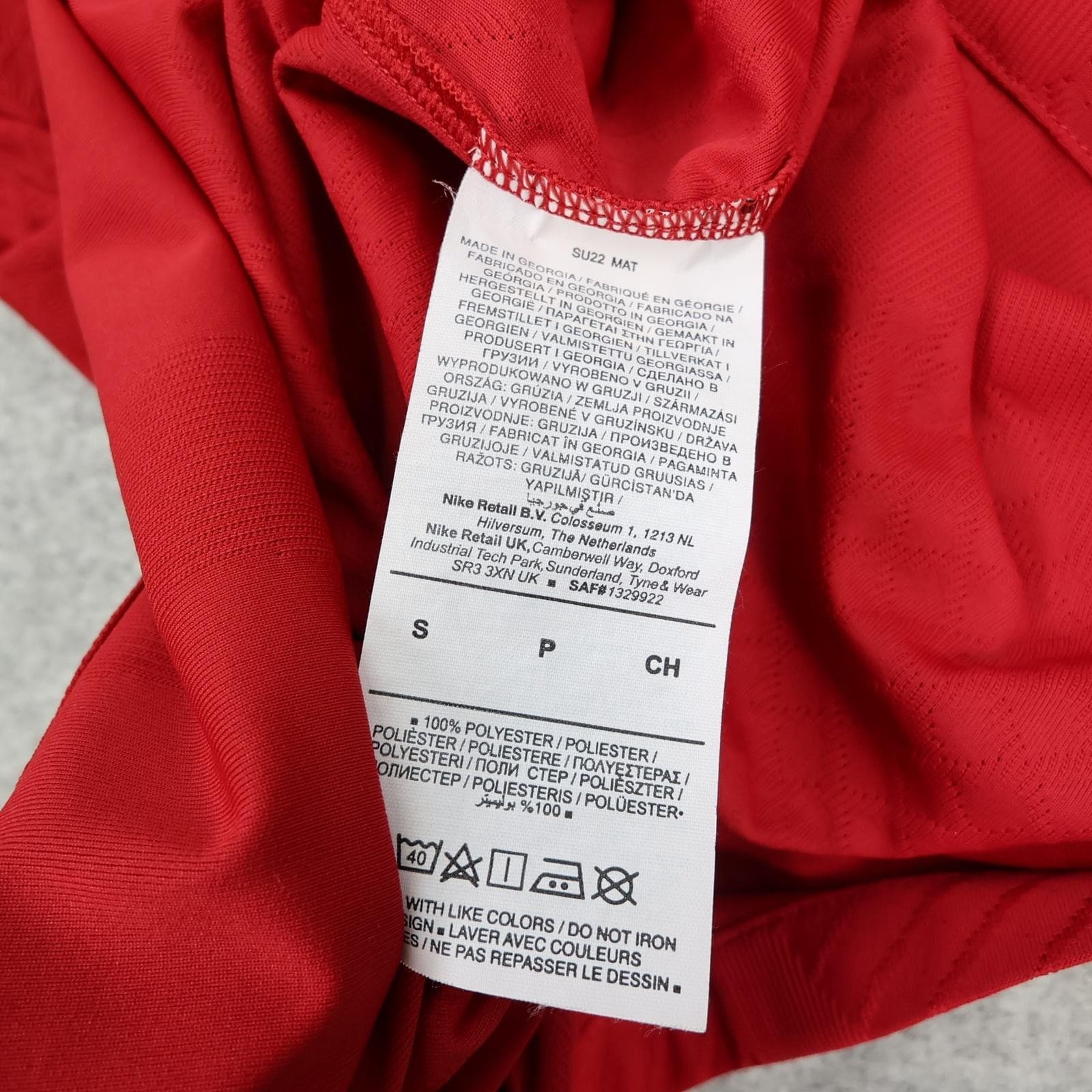 Liverpool Shirt Mens Small Red Home 2022 2023 Football Nike Soccer Jersey ADV photo 14