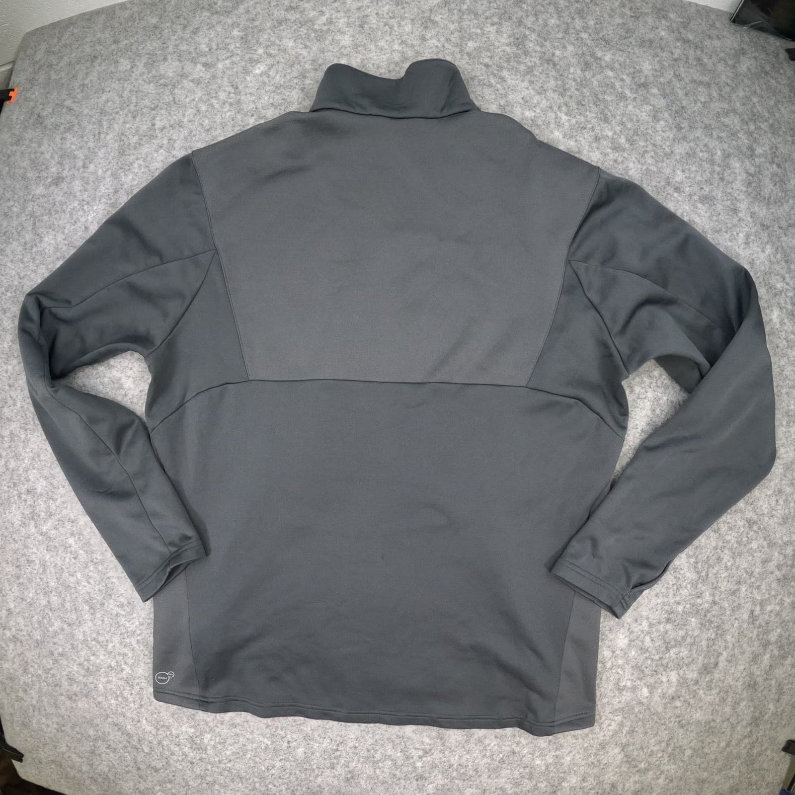 Arsenal Training Top Medium Grey PUMA Long Sleeve Football Zip 2018 2019 photo 2