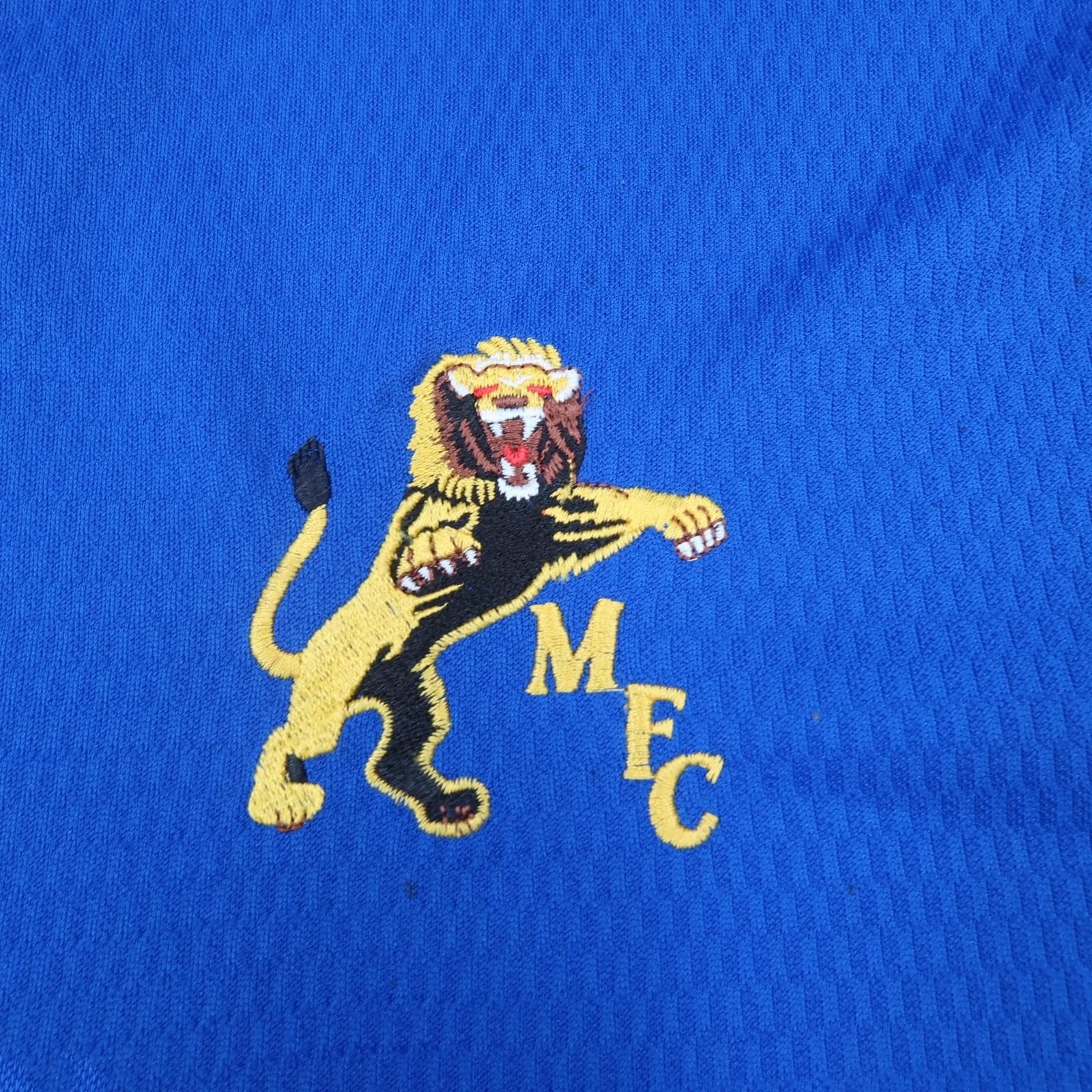 Vintage Millwall Shirt Mens 2XL Blue Home 1996 1997 South London Press Jersey photo 4