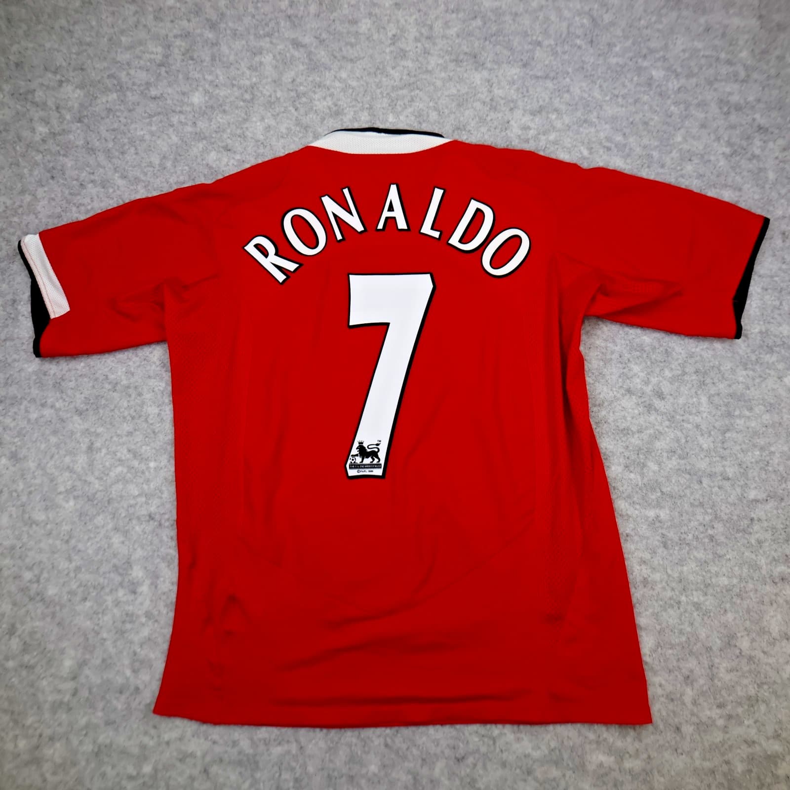 Manchester United Shirt Medium Red Home 2004 2006 Nike Jersey Ronaldo Football