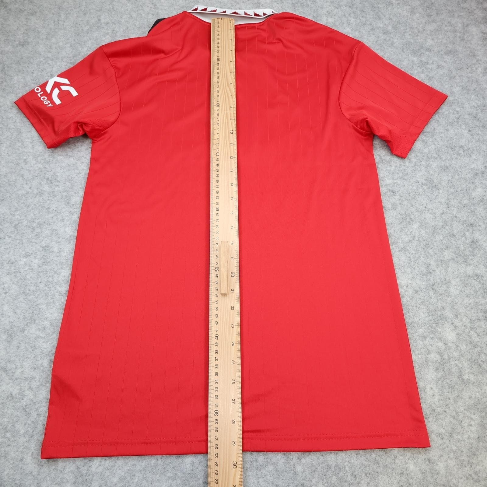Manchester United Shirt Mens Medium Red Home 2022 2023 Adidas TeamViewer photo 9
