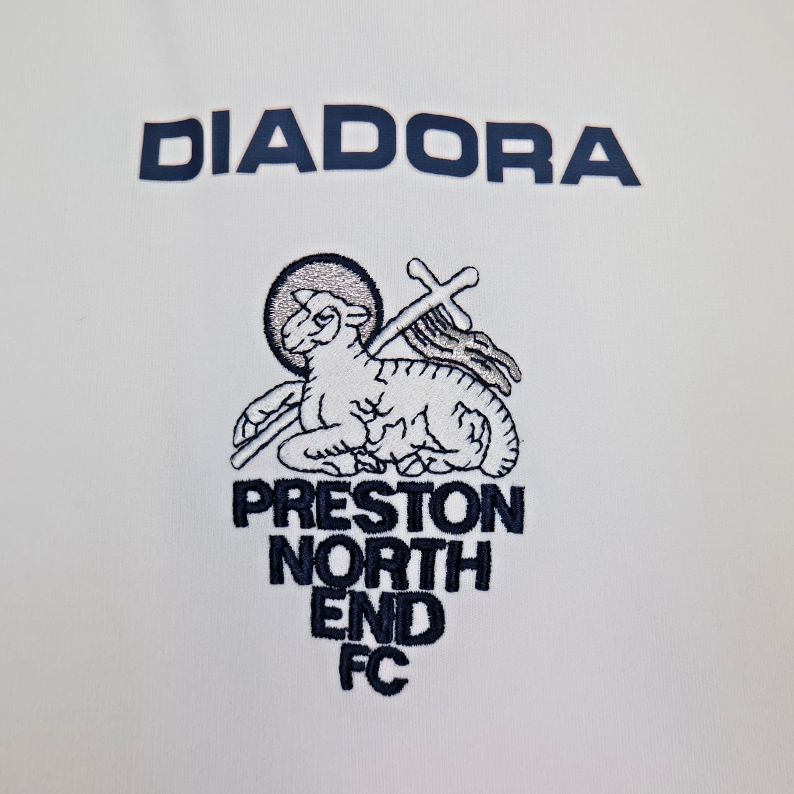 Vintage Preston North End Shirt 3XL White Home Kit 2006 2007 St. Ledger 12 photo 5