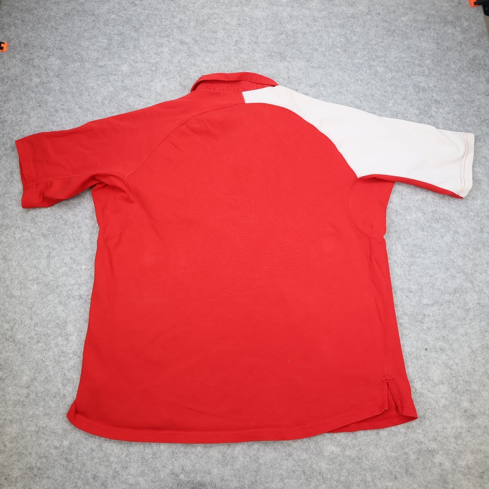England Rugby Shirt 2XL Red Away Kit 2002 2003 Nike Jersey O2 XXL photo 2