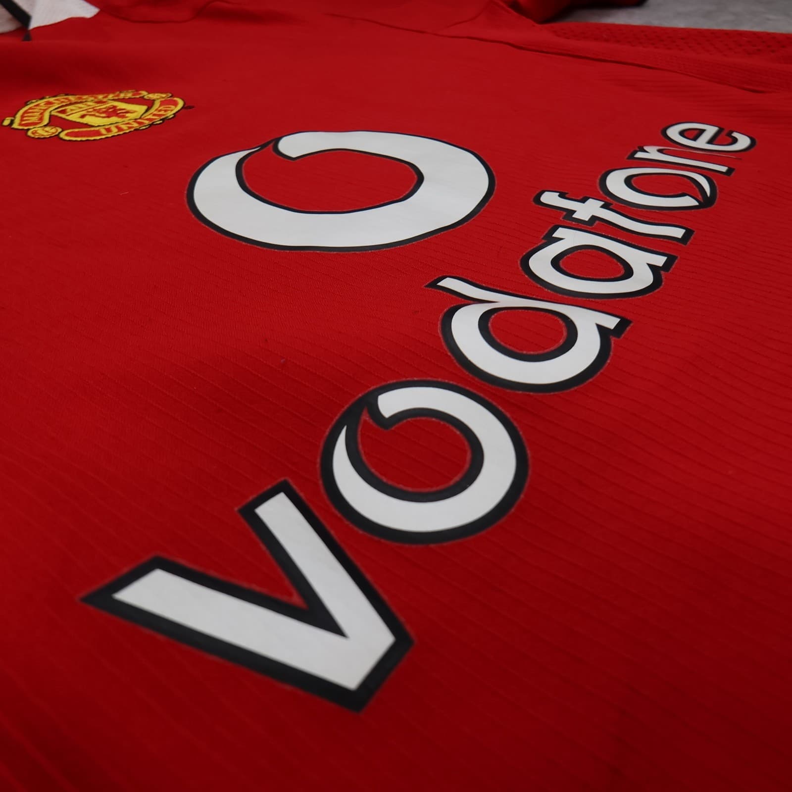 Manchester United Shirt Medium Red Home 2004 2006 Nike Jersey Ronaldo Football photo 5