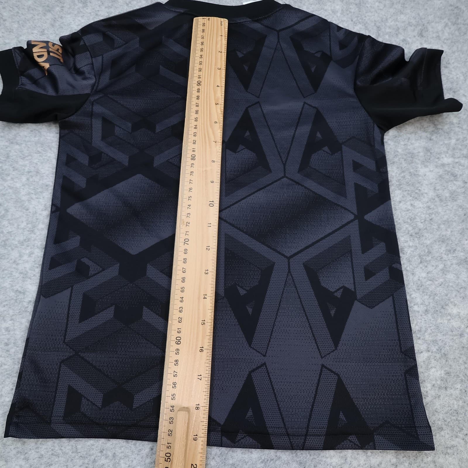 Arsenal Shirt Kids 9-10 Years Black Away Kit 2022 2023 Football Adidas Jersey photo 11