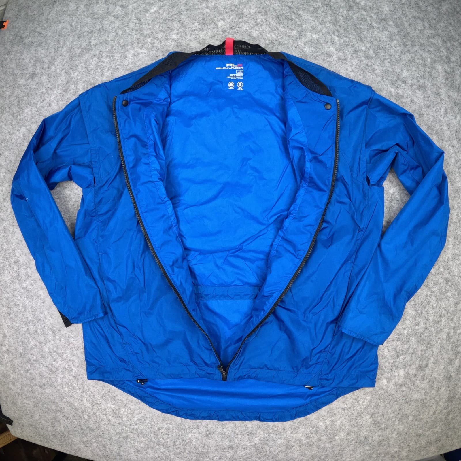 Ralph Lauren RLX Jacket Large Womens Blue 2018 Senior Open St Andrews 2018 photo 2