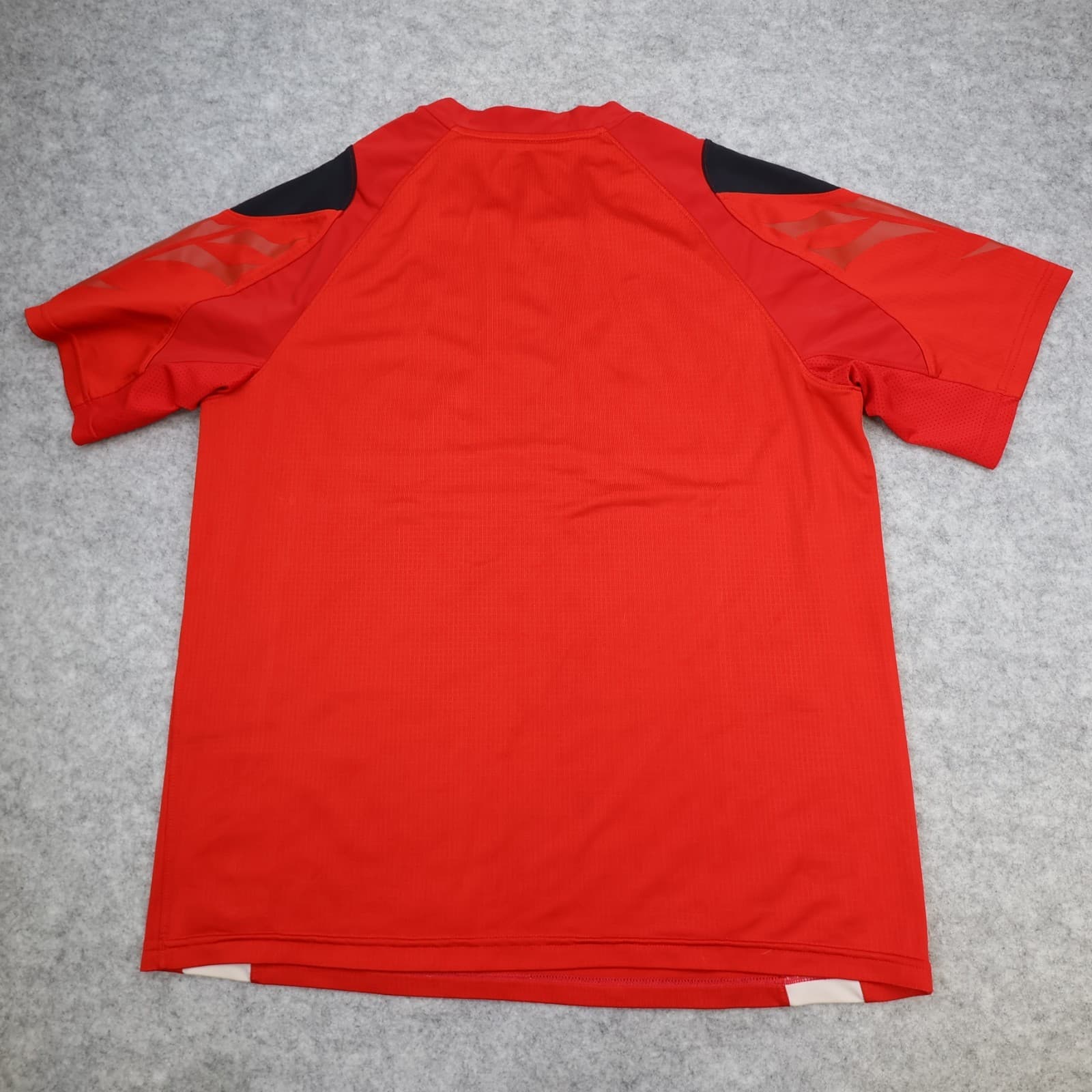 Wales Rugby Shirt Large Red Home Kit 2013 2014 Under Armour Jersey Admiral 43" photo 2
