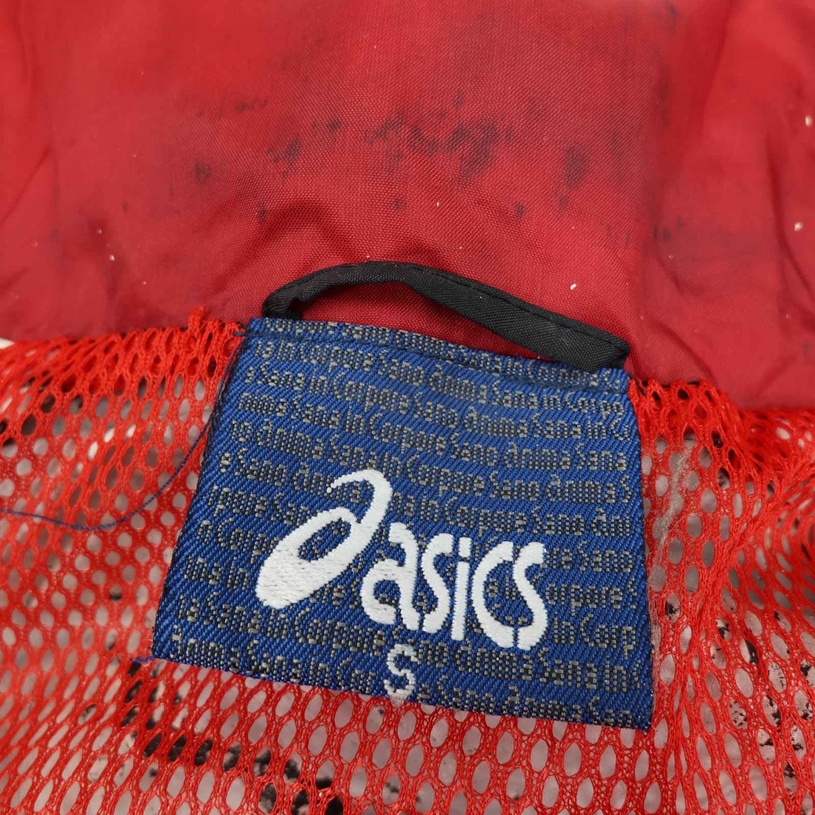 Vintage Sunderland Jacket Small Rain Coat 1997 1998 Asics Soccer Hooded 46" photo 4
