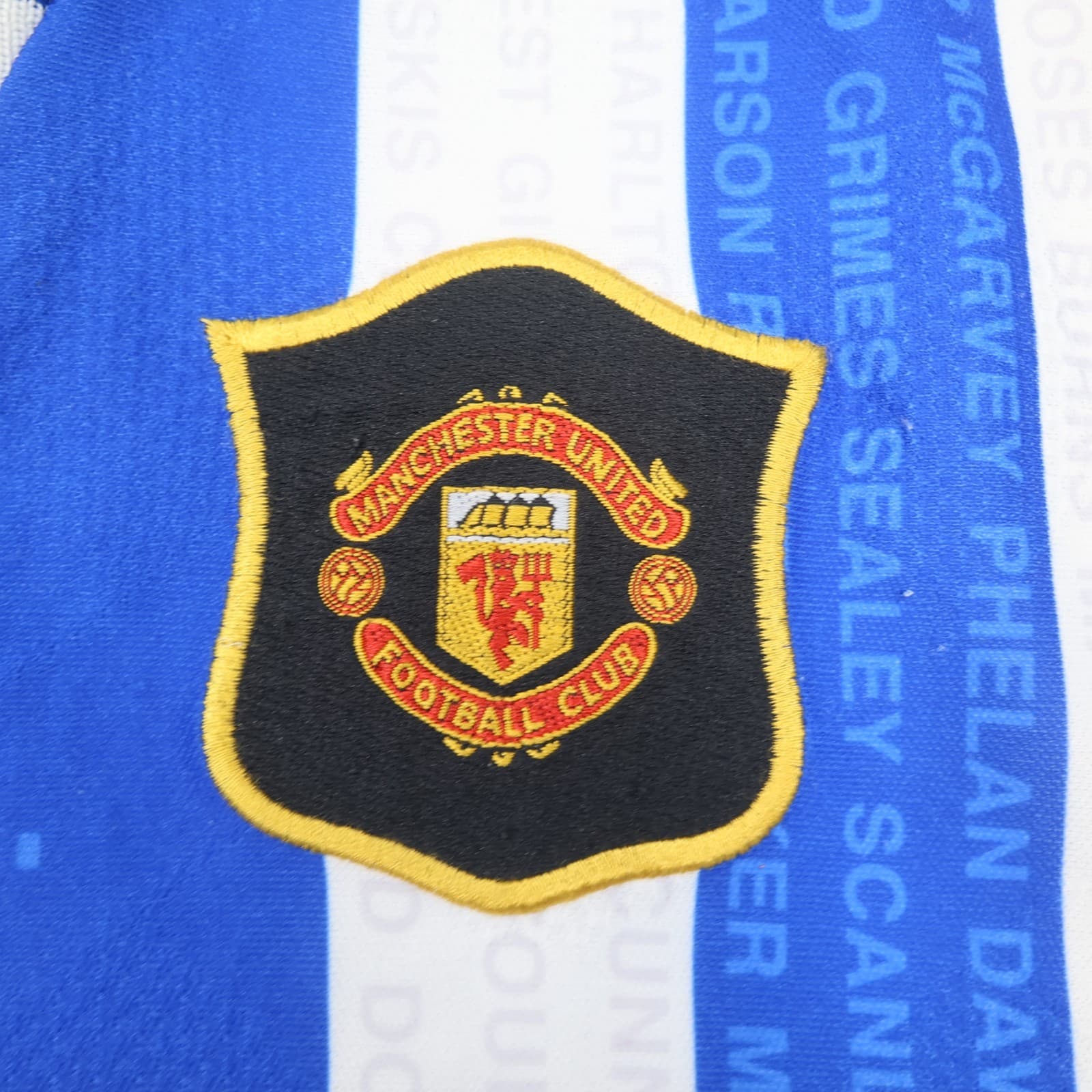 Vintage Manchester United Third Shirt Kids Large Boys 1994 1996 Umbro Jersey photo 4