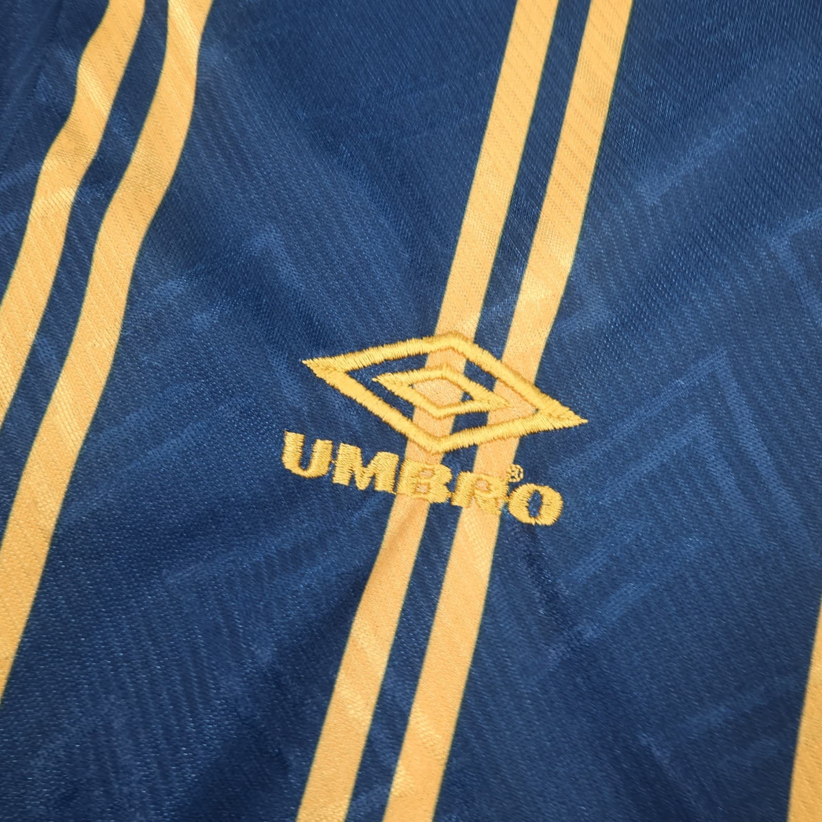 Vintage Aberdeen Football Shirt Medium Away Kit 1993 1994 Umbro Soccer Jersey photo 5