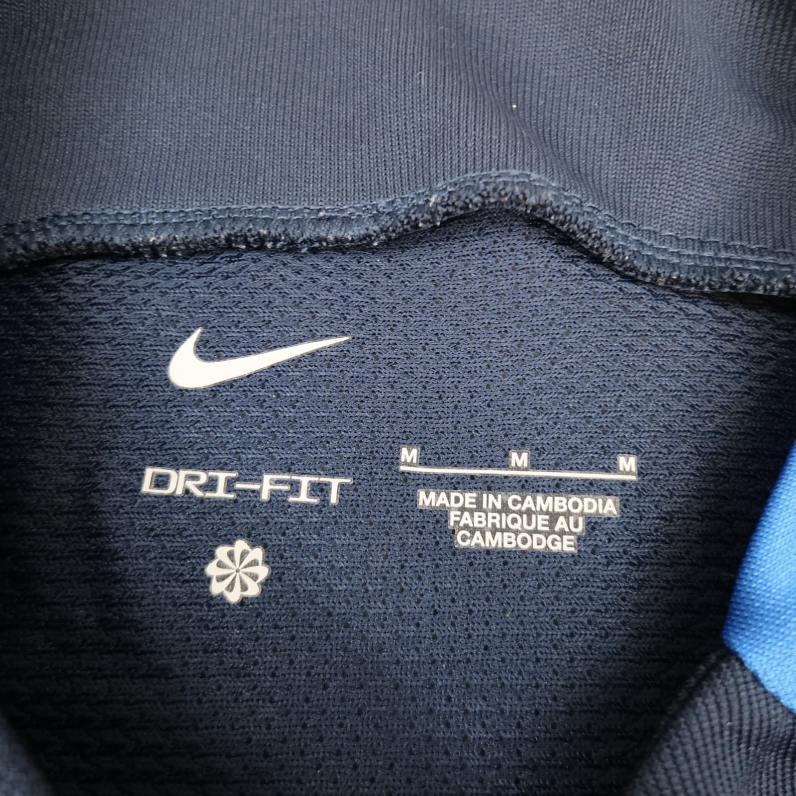 Birmingham City Shirt Medium Training Top Navy Nike Soccer 2022 2023 photo 5