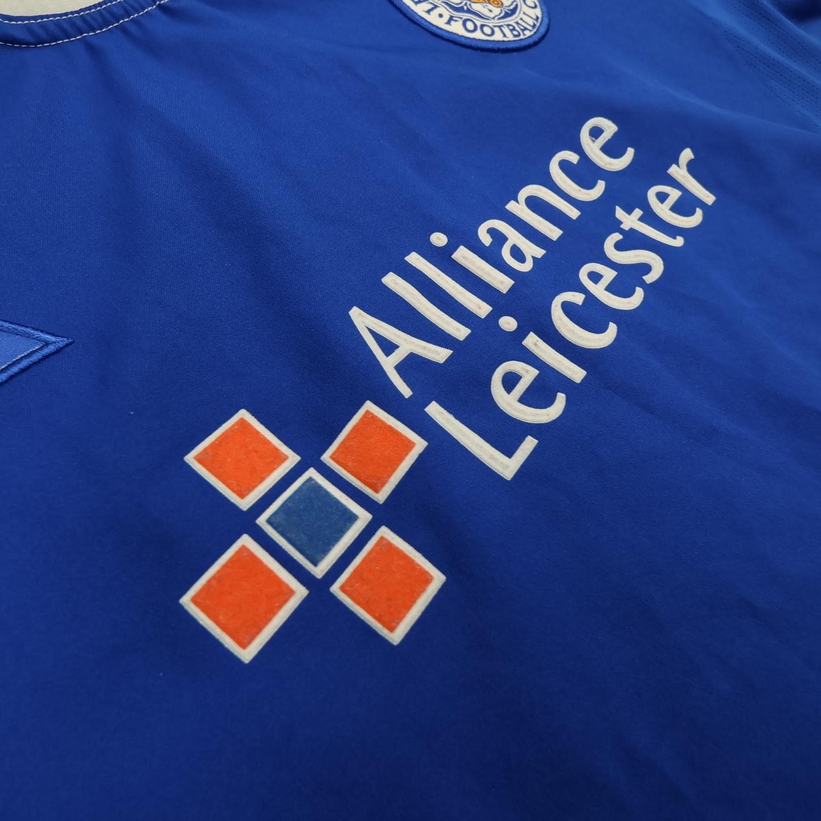 Vintage Leicester City Shirt Mens Large Blue Home 2003 2004 Le Coq Sportif photo 7