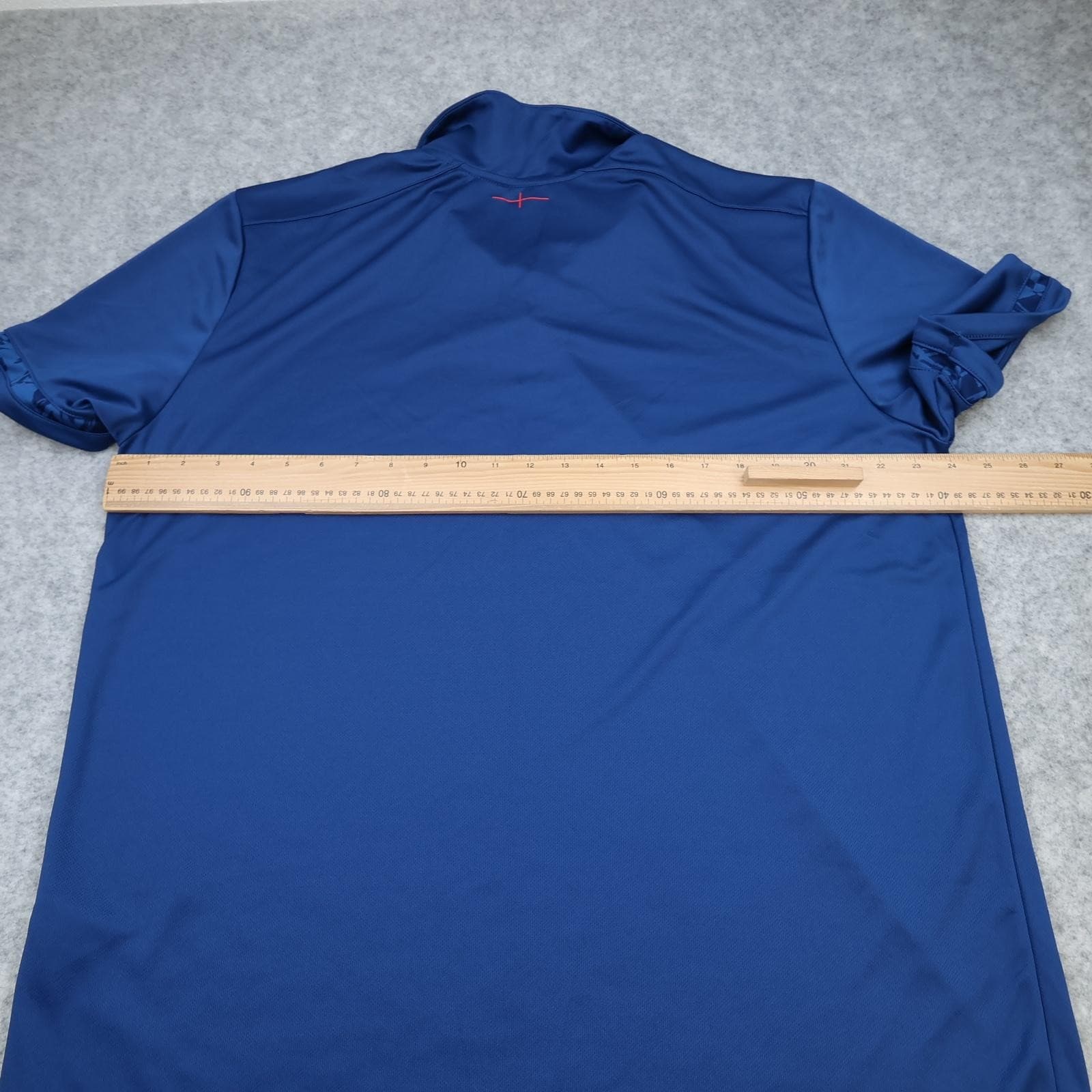 England Rugby Training Shirt Mens 2XL Blue Rugby Union Umbro O2 Polo Jersey photo 6