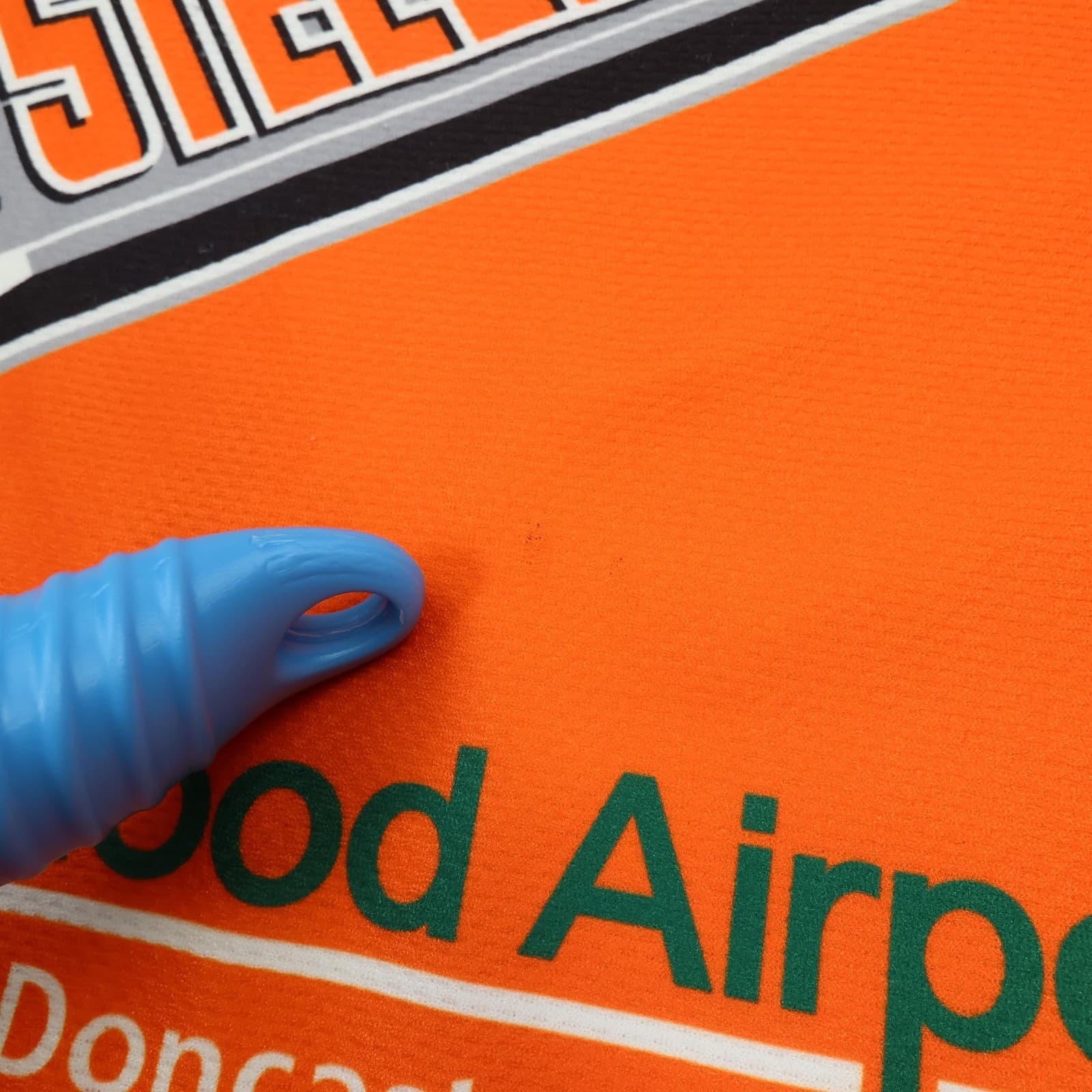 Sheffield Steelers Shirt Mens Large Orange EIHL Ice Hockey Rhino Jersey Top UK photo 5