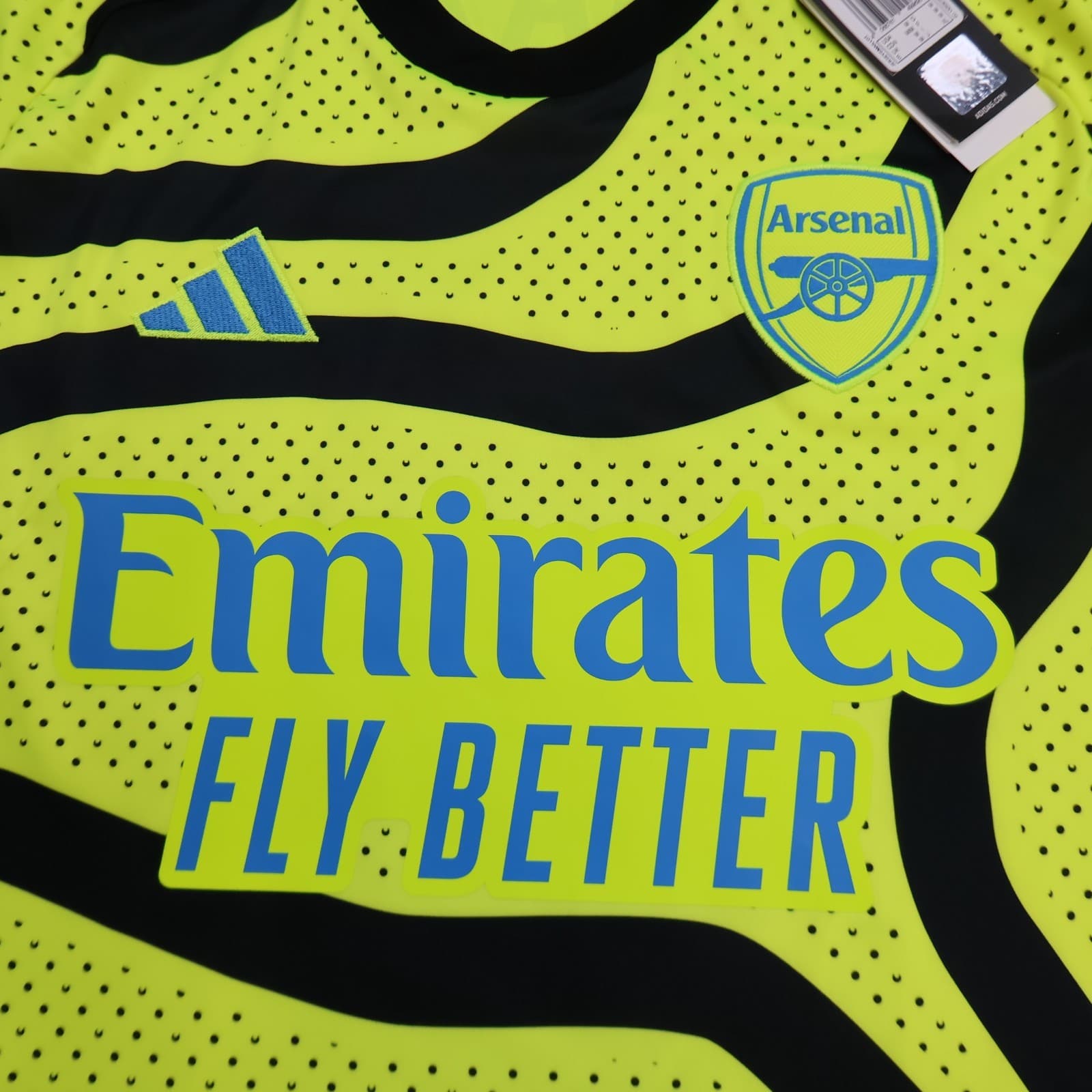 Arsenal Shirt Medium Yellow Away Kit 2023 2024 Adidas Jersey Martin Odegaard 8 photo 5