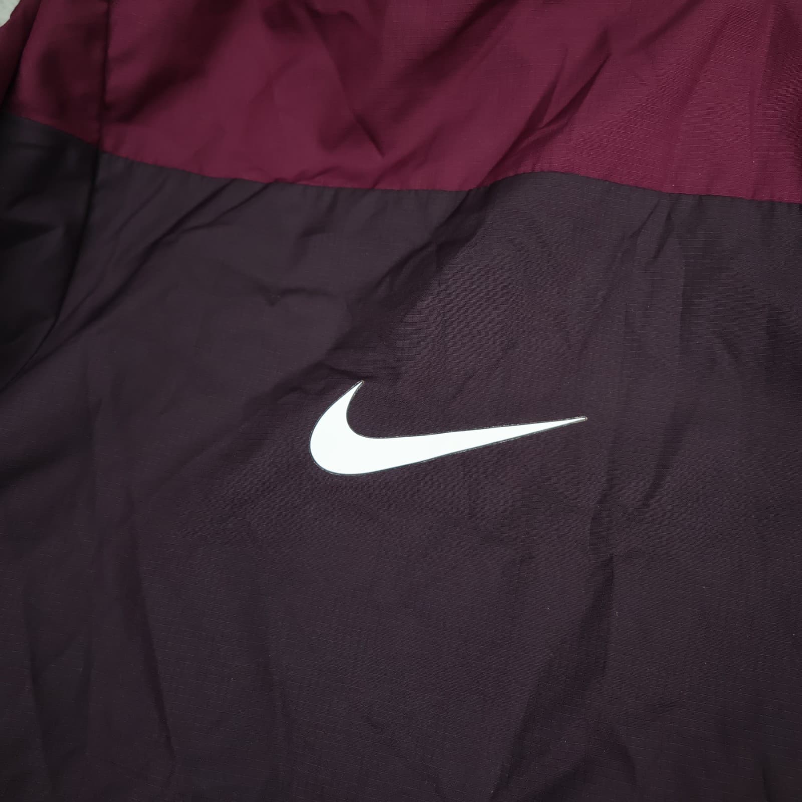 England Football Jacket Large Burgundy Coat Training 2014 2015 Storm Fit Hooded photo 4
