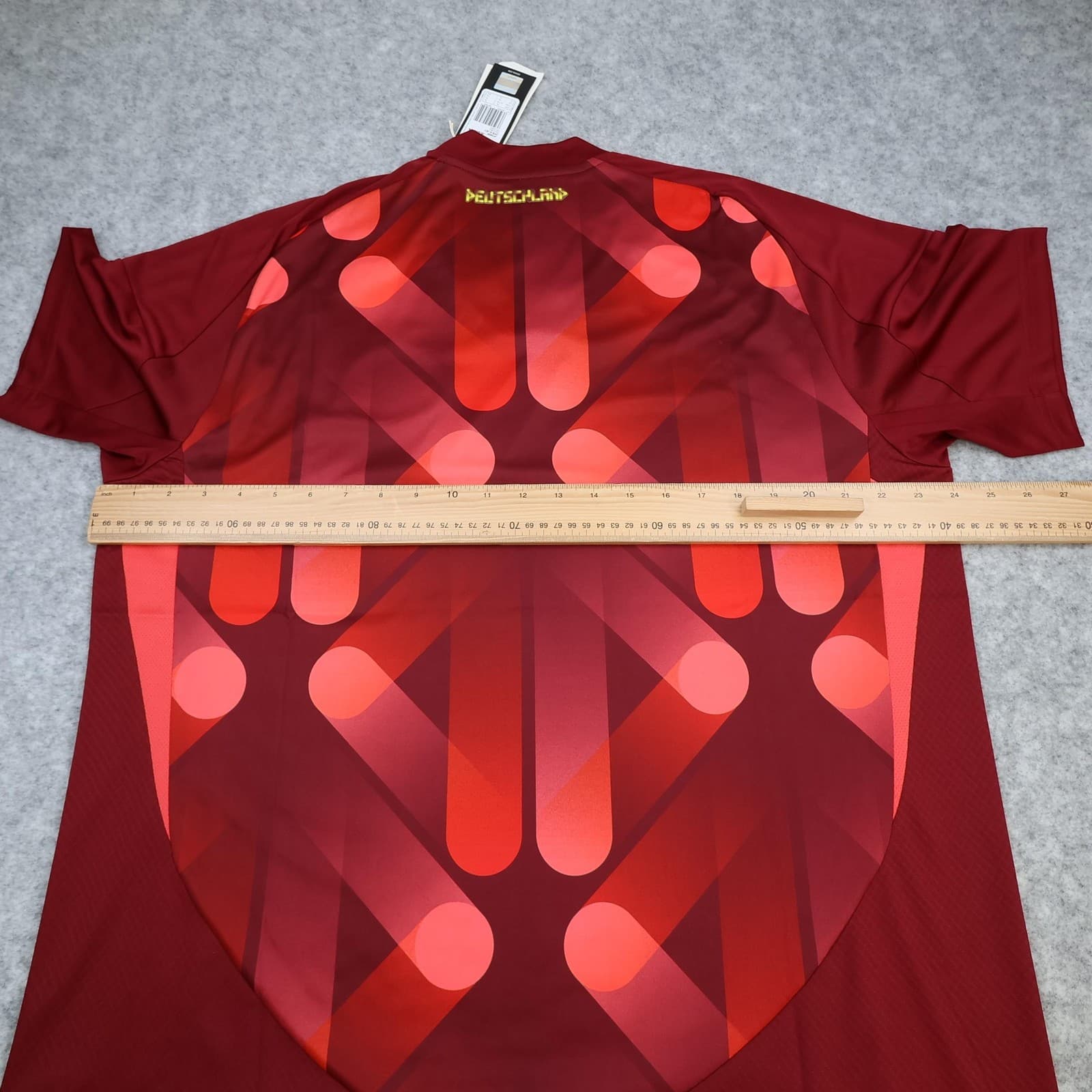Germany Away Shirt Mens XL Red 2025 Football Adidas Deutschland Soccer Jersey photo 8