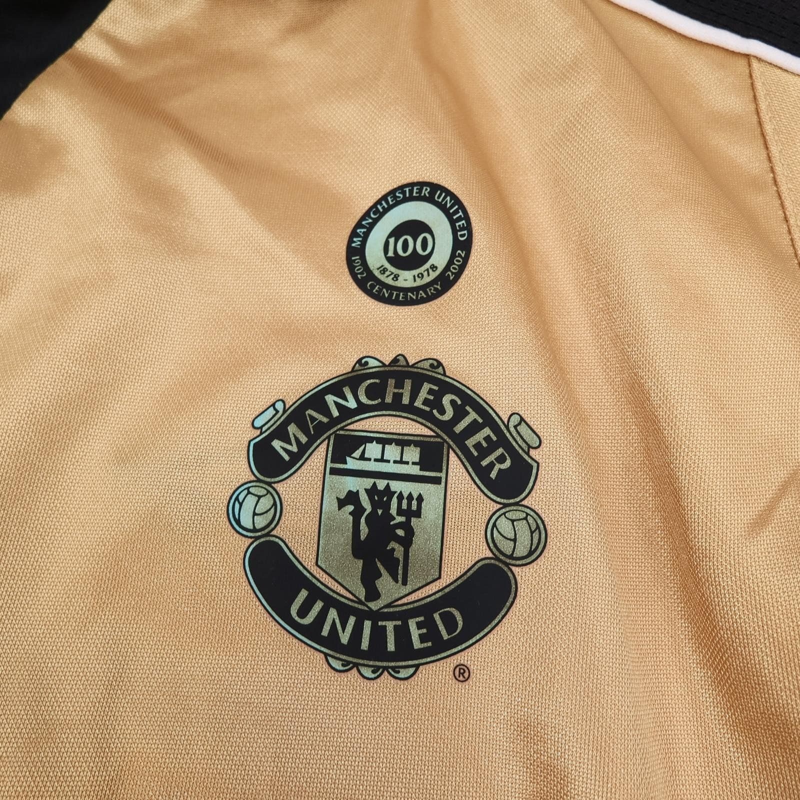 Vintage Manchester United Shirt Mens Small White Away Football Umbro Vodafone photo 16