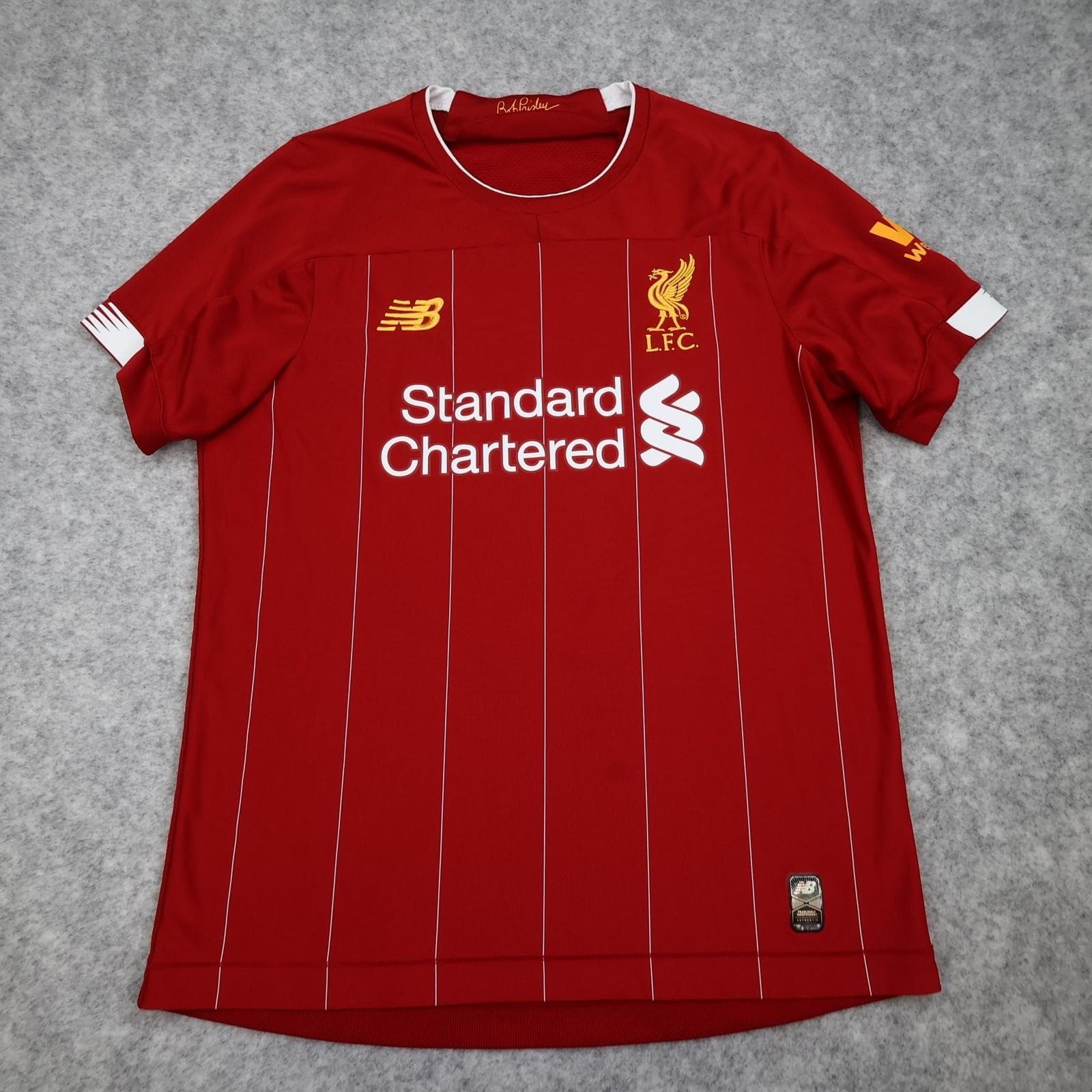 Liverpool Shirt Youth 13-14 Years Red Home 2019 2020 EPL New Balance Virgil 4 photo 2