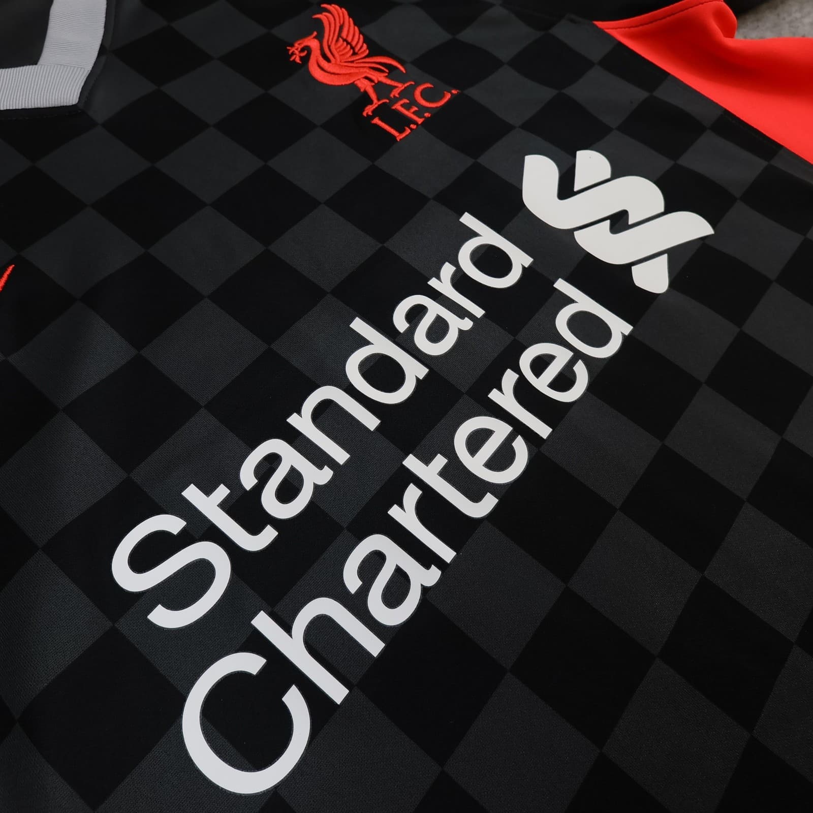 Liverpool Shirt Mens Medium Black 3rd Kit 2020 2021 Football Nike Soccer Jersey photo 7