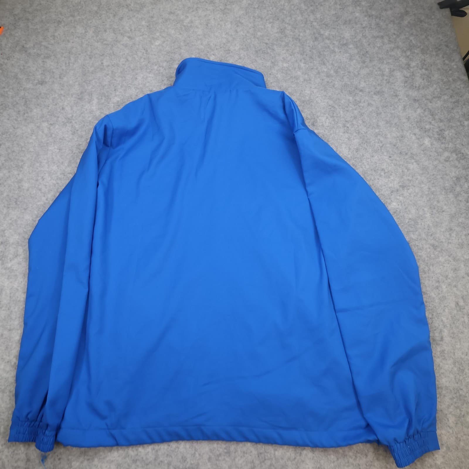 Wigan Athletic Jacket Mens Large Blue Football Zipped Training Top Tracksuit photo 2