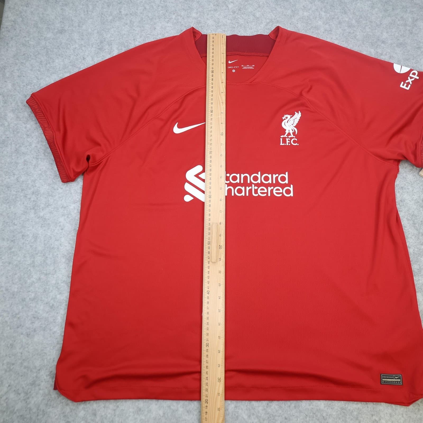 Liverpool Shirt Mens 3XL Red Home 2022 2023 Football Nike Dad 22 Soccer Jersey photo 17