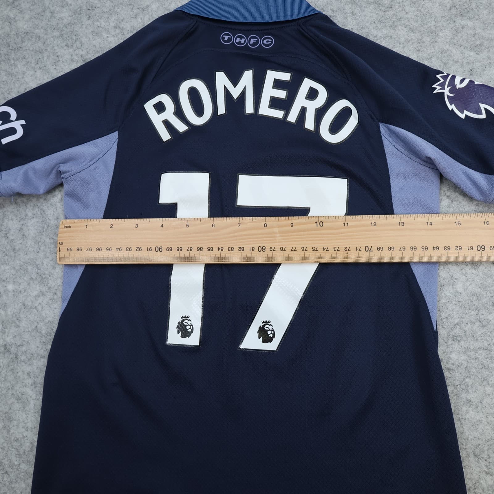 Tottenham Hotspur Shirt Kids Small 128-137cm Navy Away 2018 2019 Soccer Jersey photo 11