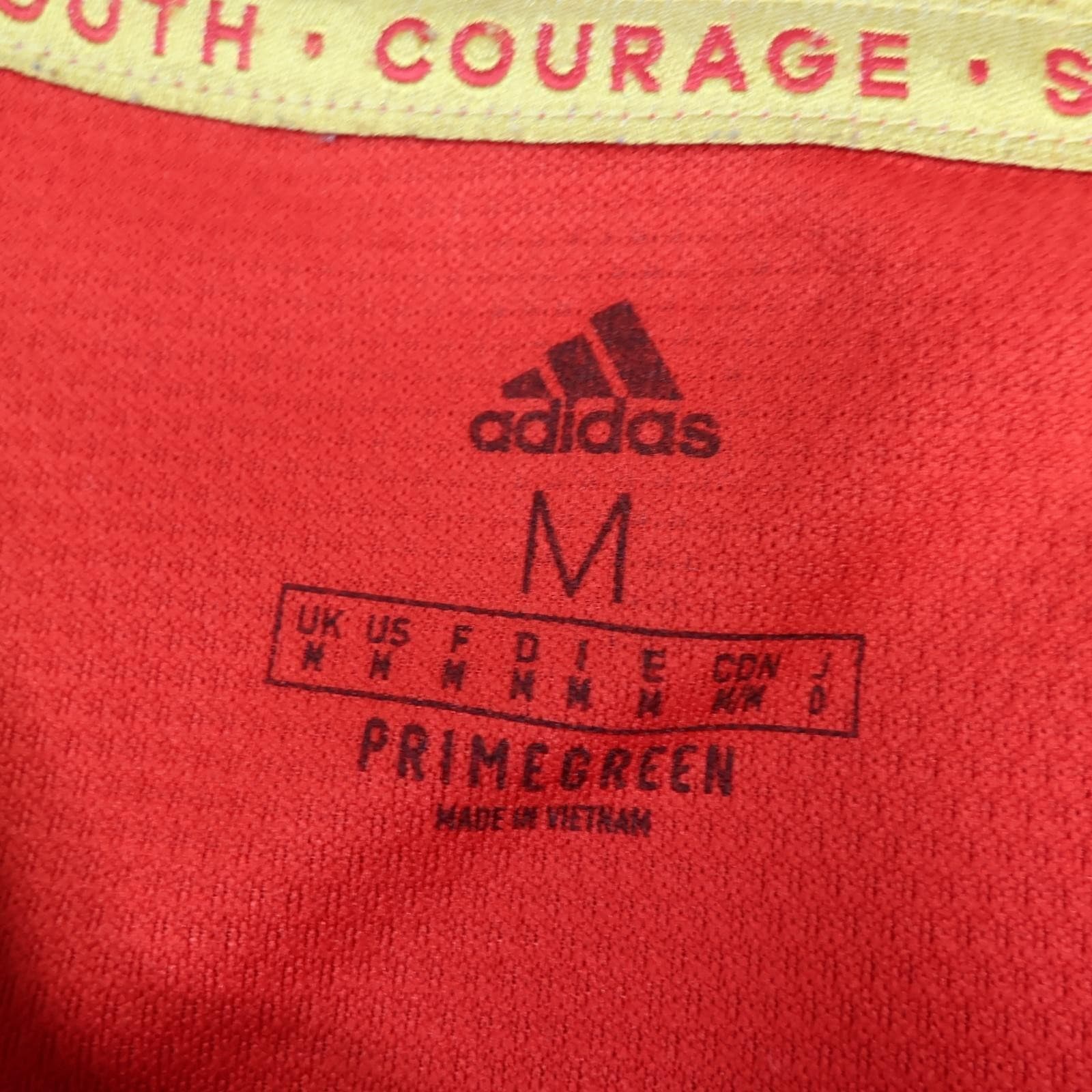 Manchester United Shirt Mens Medium Red Home 2021 2022 Football Adidas Jersey photo 7