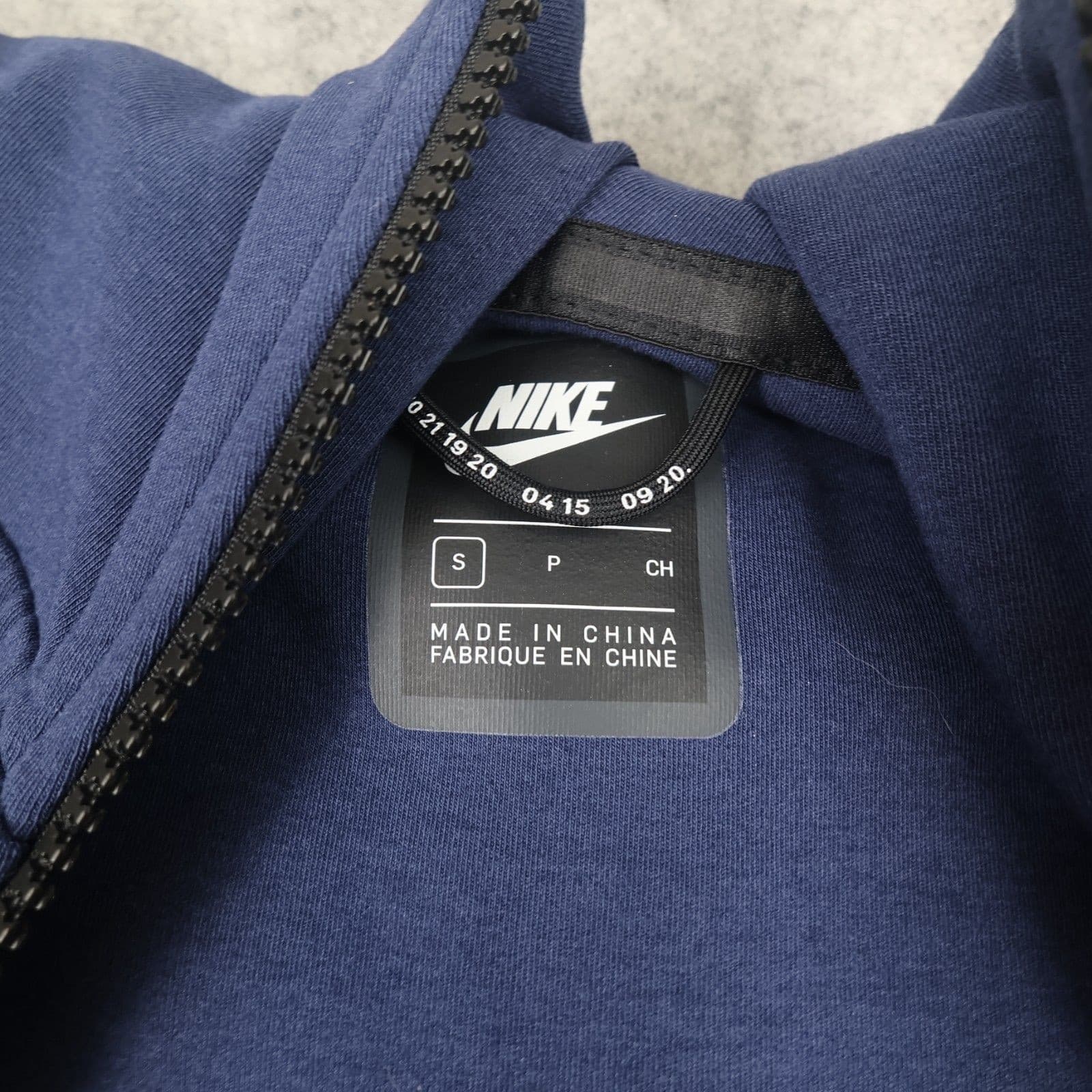 England Football Jumper Small Nike Blue Top Pullover 2020 Tech Fleece Full Zip photo 9