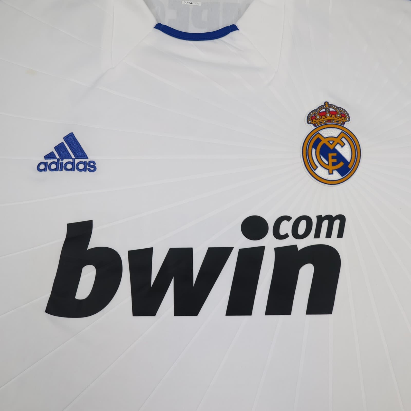 Real Madrid Shirt Extra Large White Home Kit 2010 2011 Adidas Football Jersey photo 6