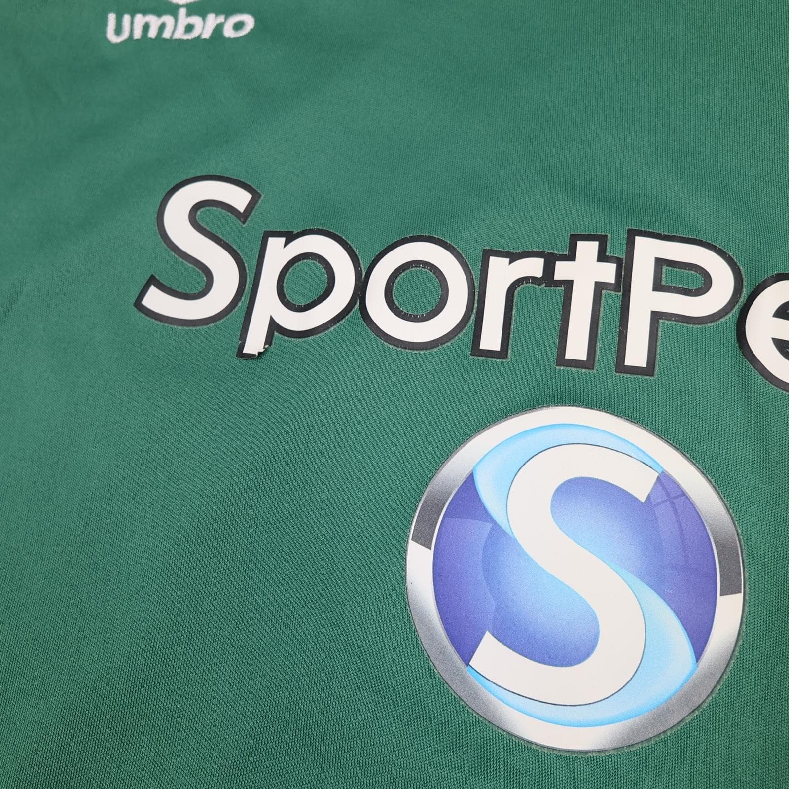 Hull City Goalkeeper Shirt Mens 2XL Green Yellow Umbro Football SportPesa Jersey photo 3