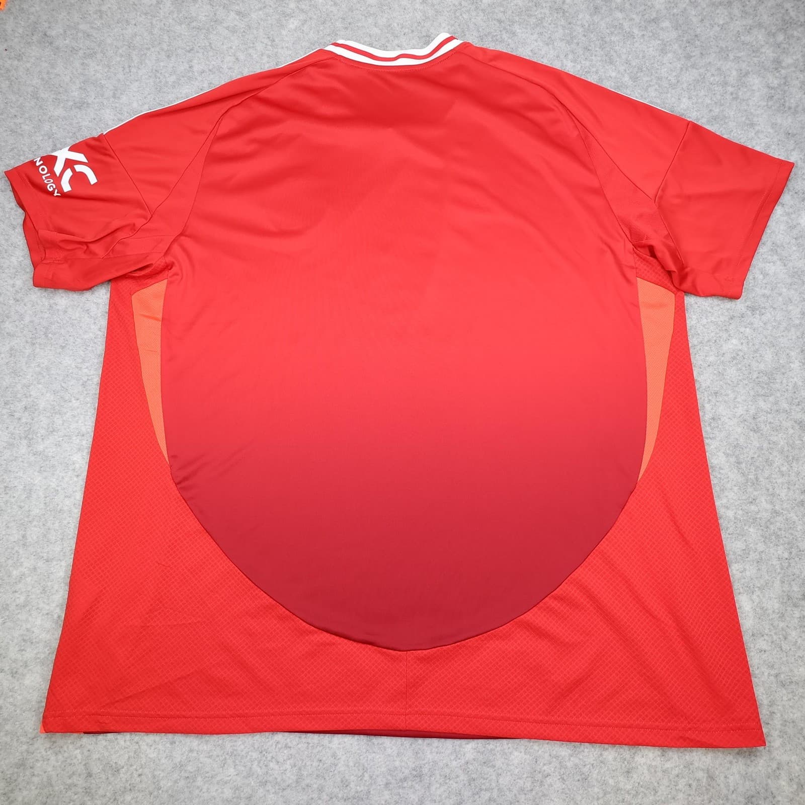 Manchester United Shirt Mens Home Kit 3XL Red 2024 2025 Adidas Soccer Jersey photo 2