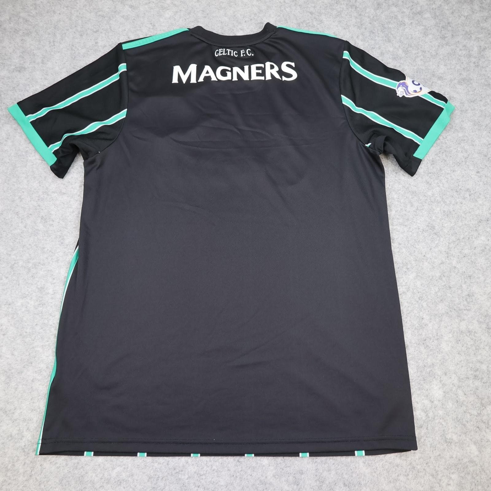 Celtic Shirt Mens Large Black Away 2022 2023 Football Soccer Adidas Jersey photo 2