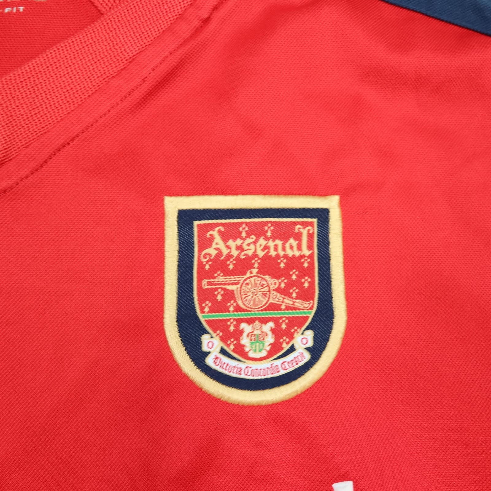 Vintage Arsenal Shirt Kids XL Red Home 2000 2002 Football Nike Dreamcast photo 5