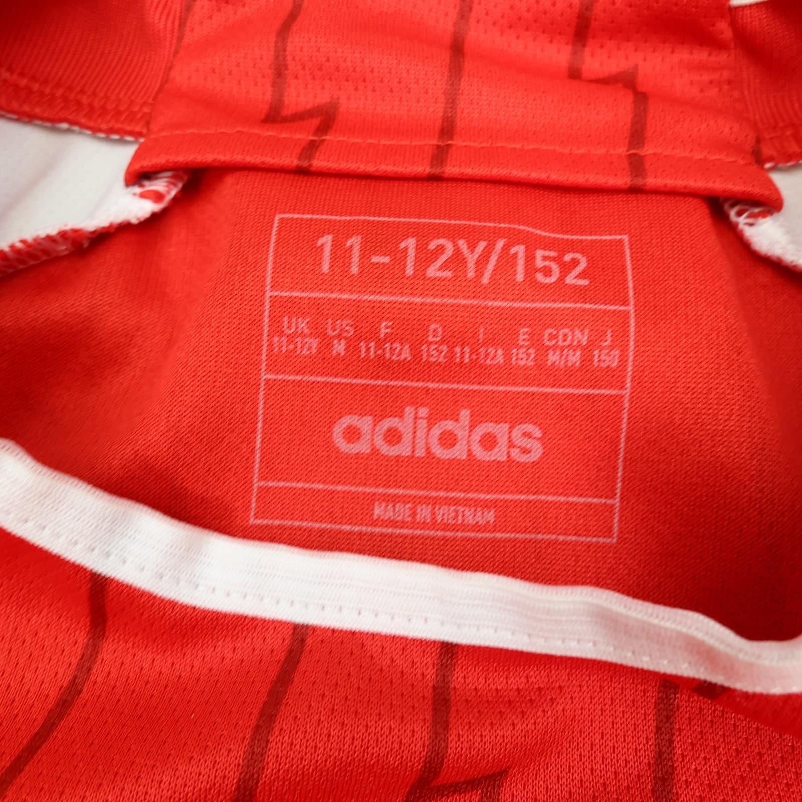 Arsenal Shirt Kids 11-12 Years Red Home 2023 2024 Football Adidas Soccer Jersey photo 7